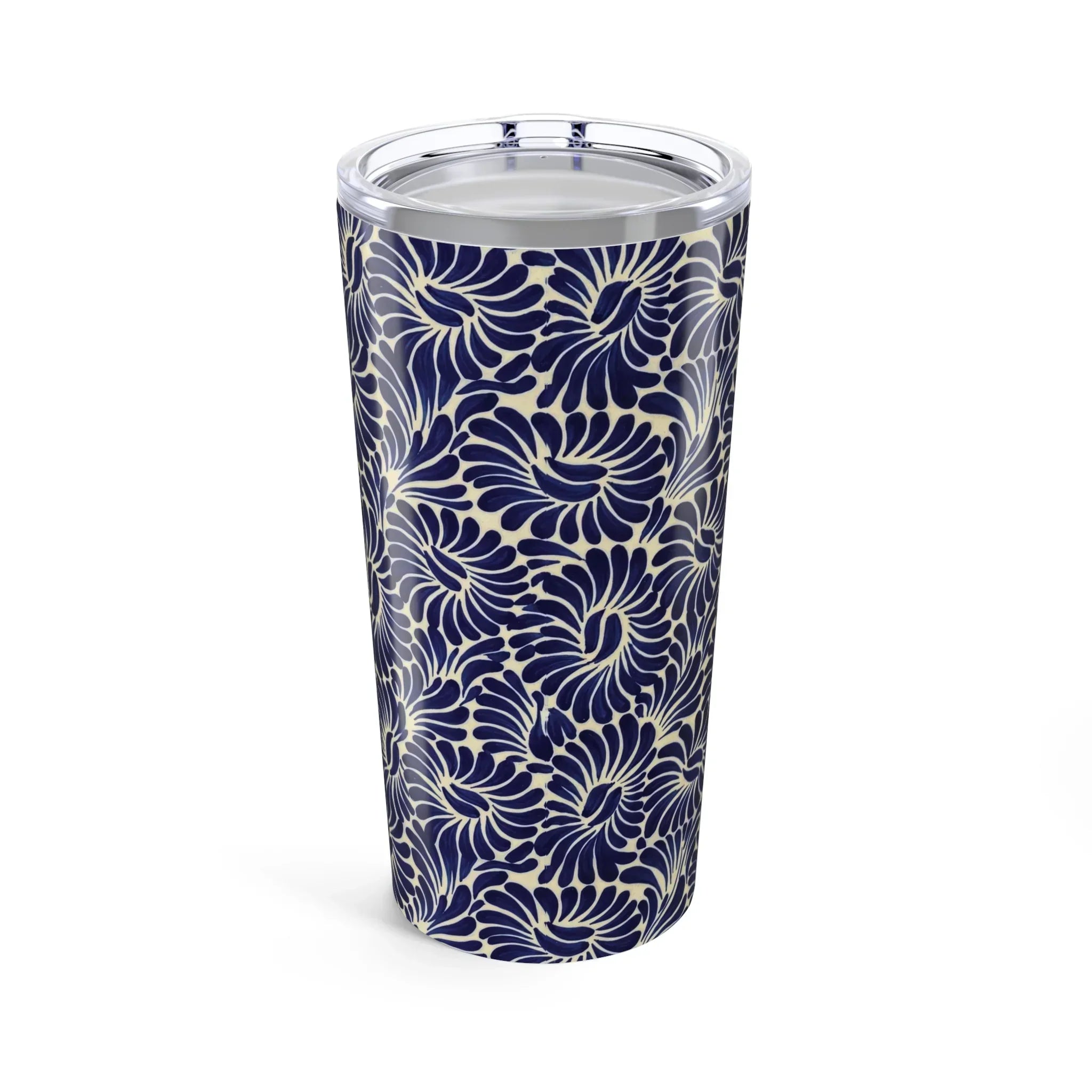 Puebla Talavera Tile Tumbler - The Global Wanderer