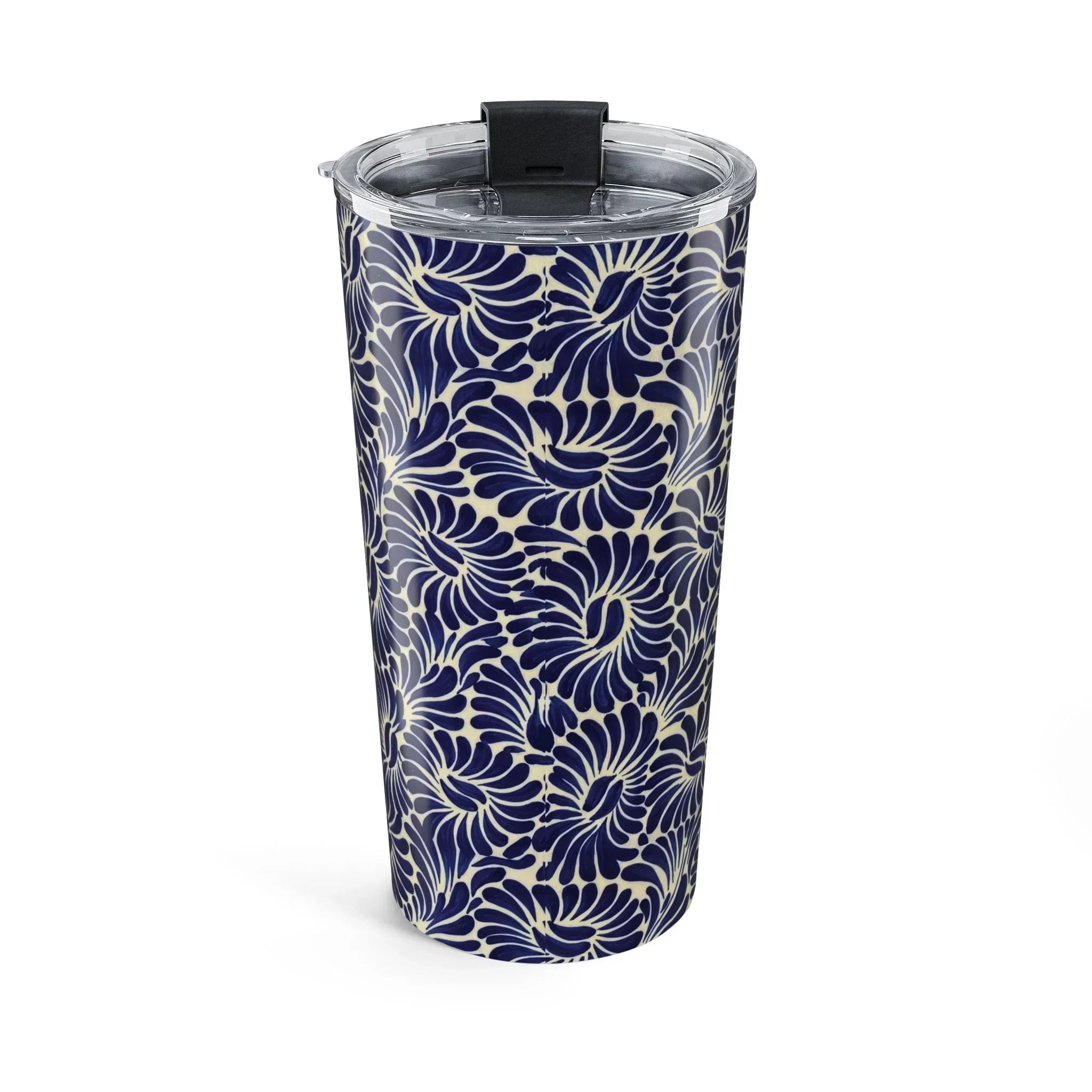 Puebla Talavera Tile Tumbler - The Global Wanderer