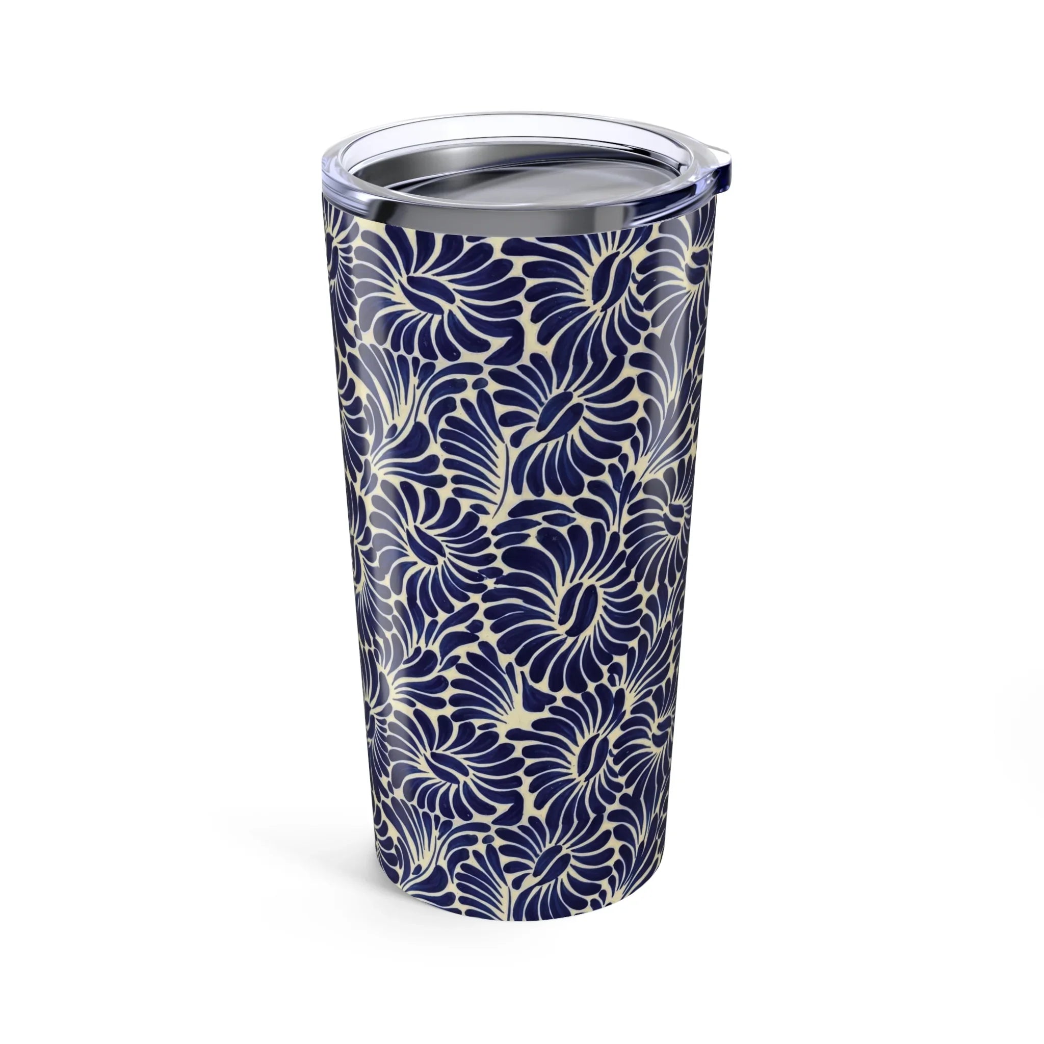 Puebla Talavera Tile Tumbler - The Global Wanderer