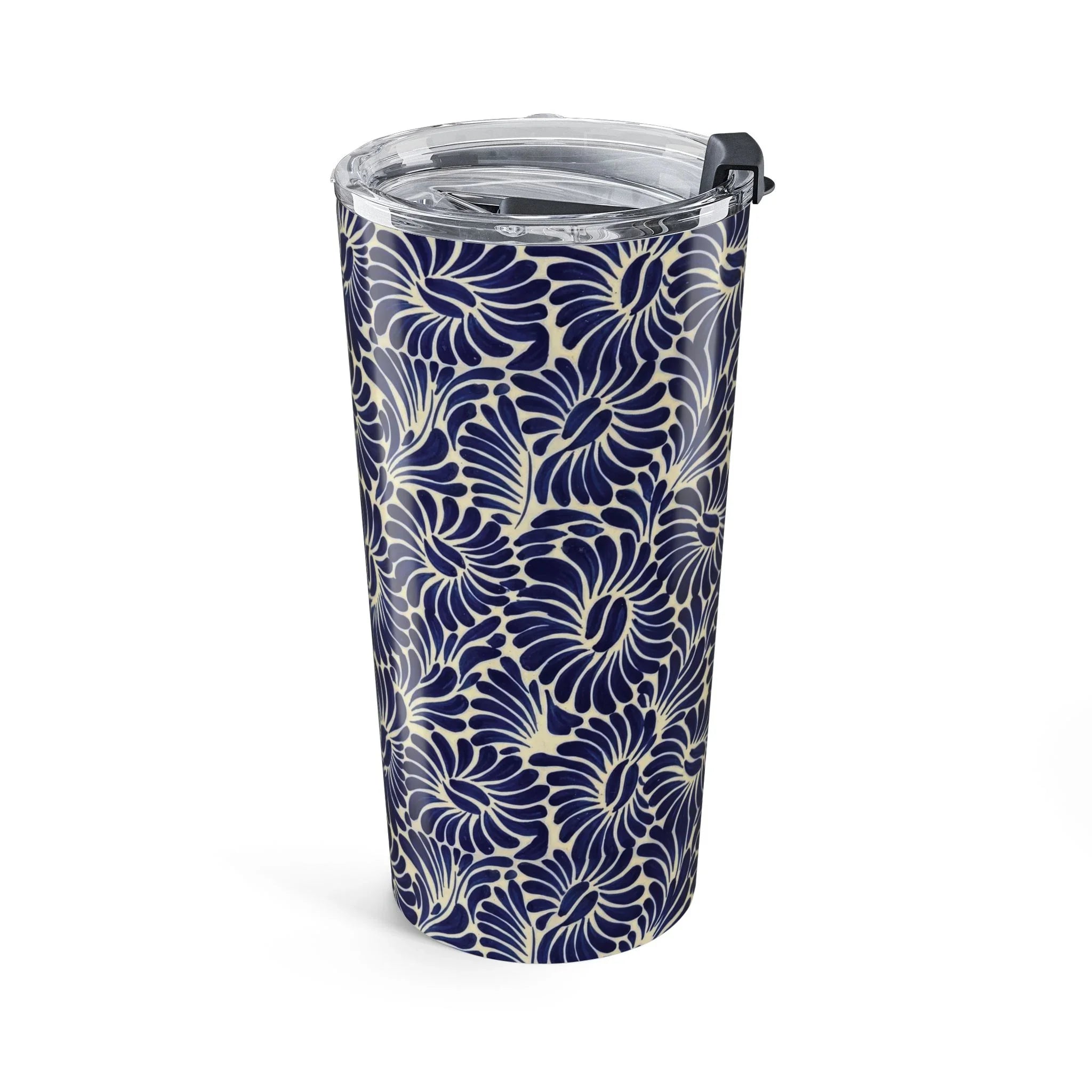 Puebla Talavera Tile Tumbler - The Global Wanderer