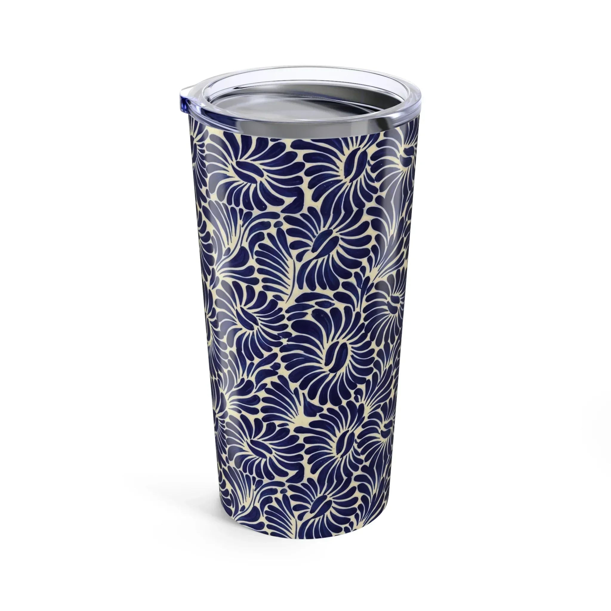 Puebla Talavera Tile Tumbler - The Global Wanderer