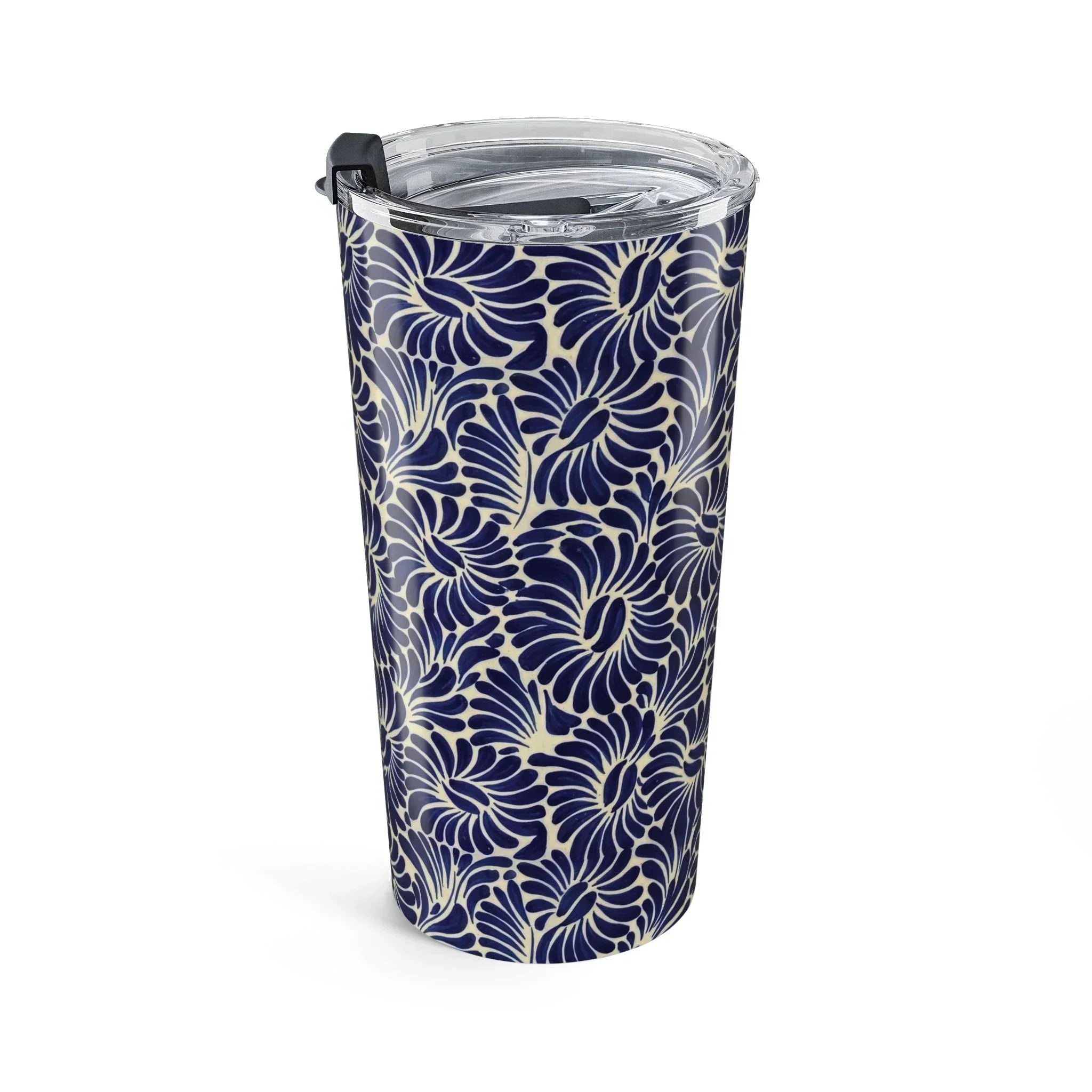 Puebla Talavera Tile Tumbler - The Global Wanderer
