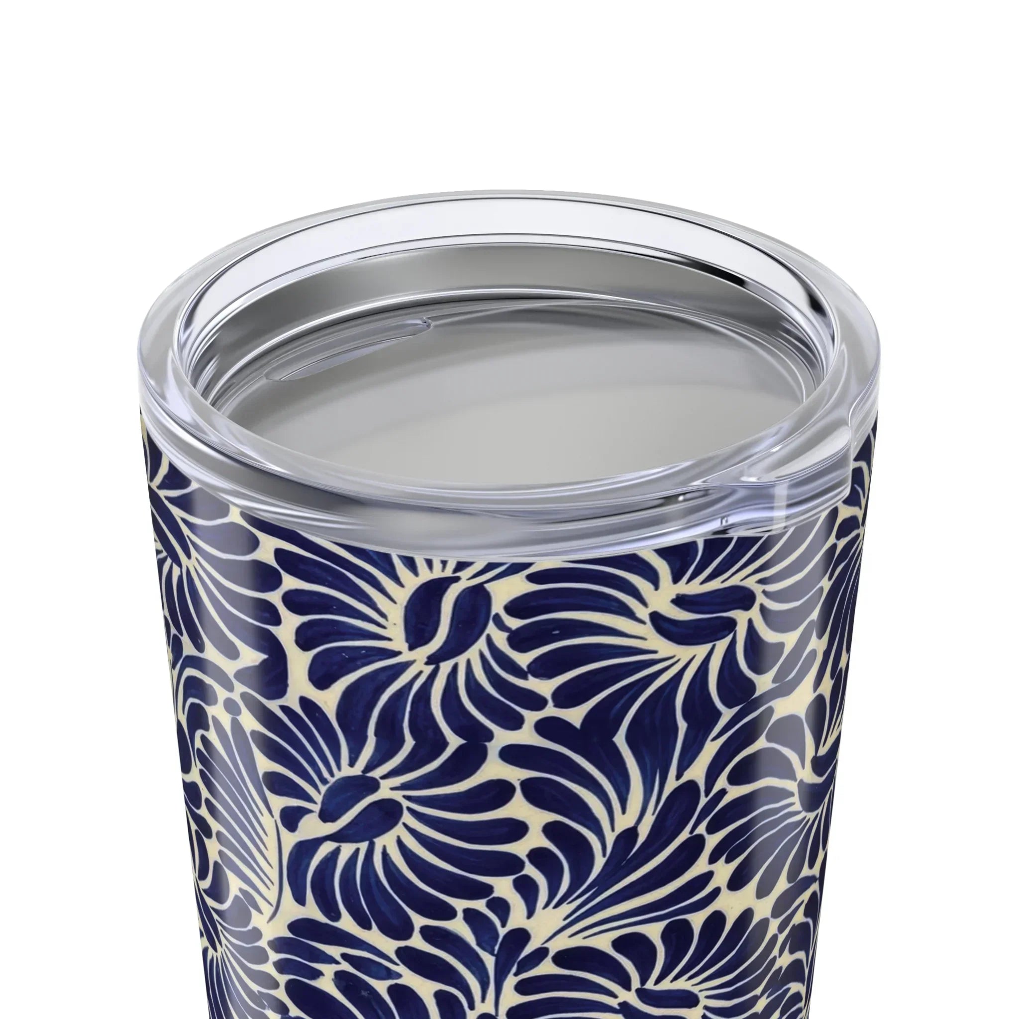 Puebla Talavera Tile Tumbler - The Global Wanderer