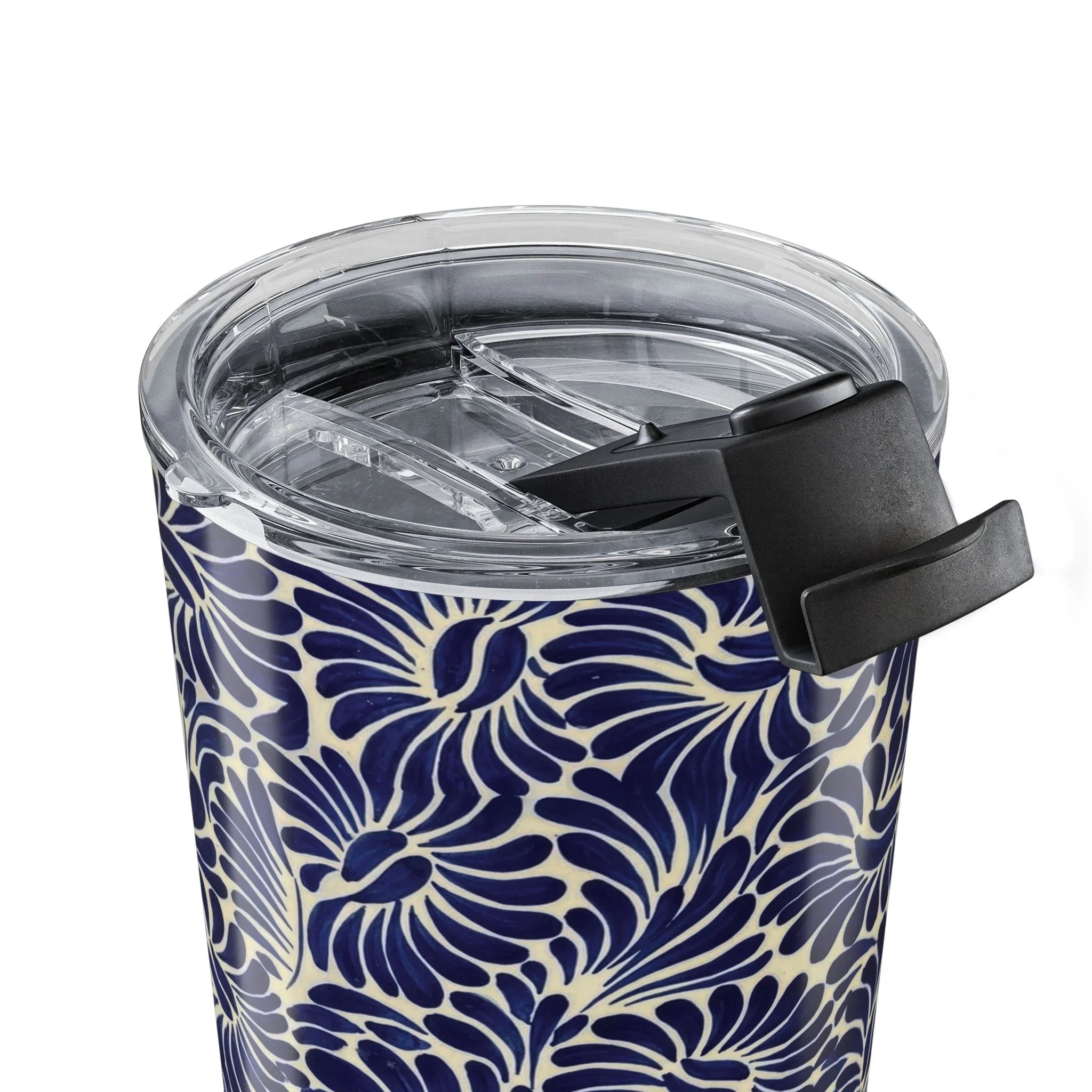 Puebla Talavera Tile Tumbler - The Global Wanderer