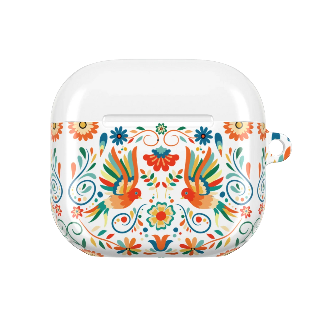 Querétaro Cloud Otomi AirPods 4 Case - The Global Wanderer