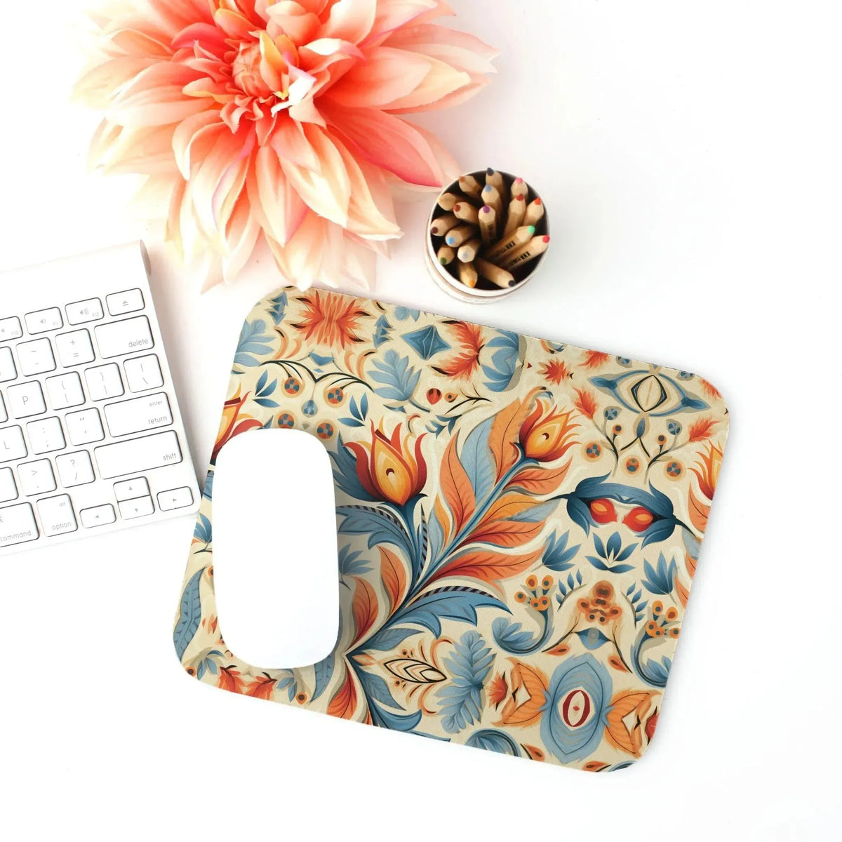 Regensburg Frost Bavarian Mouse Pad - The Global Wanderer