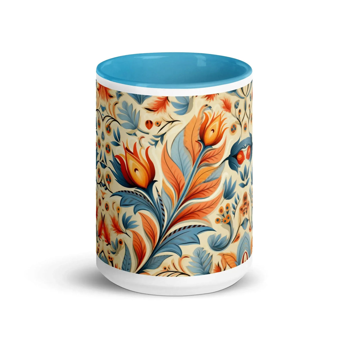 Bavarian Fall Folk Art Mug - The Global Wanderer
