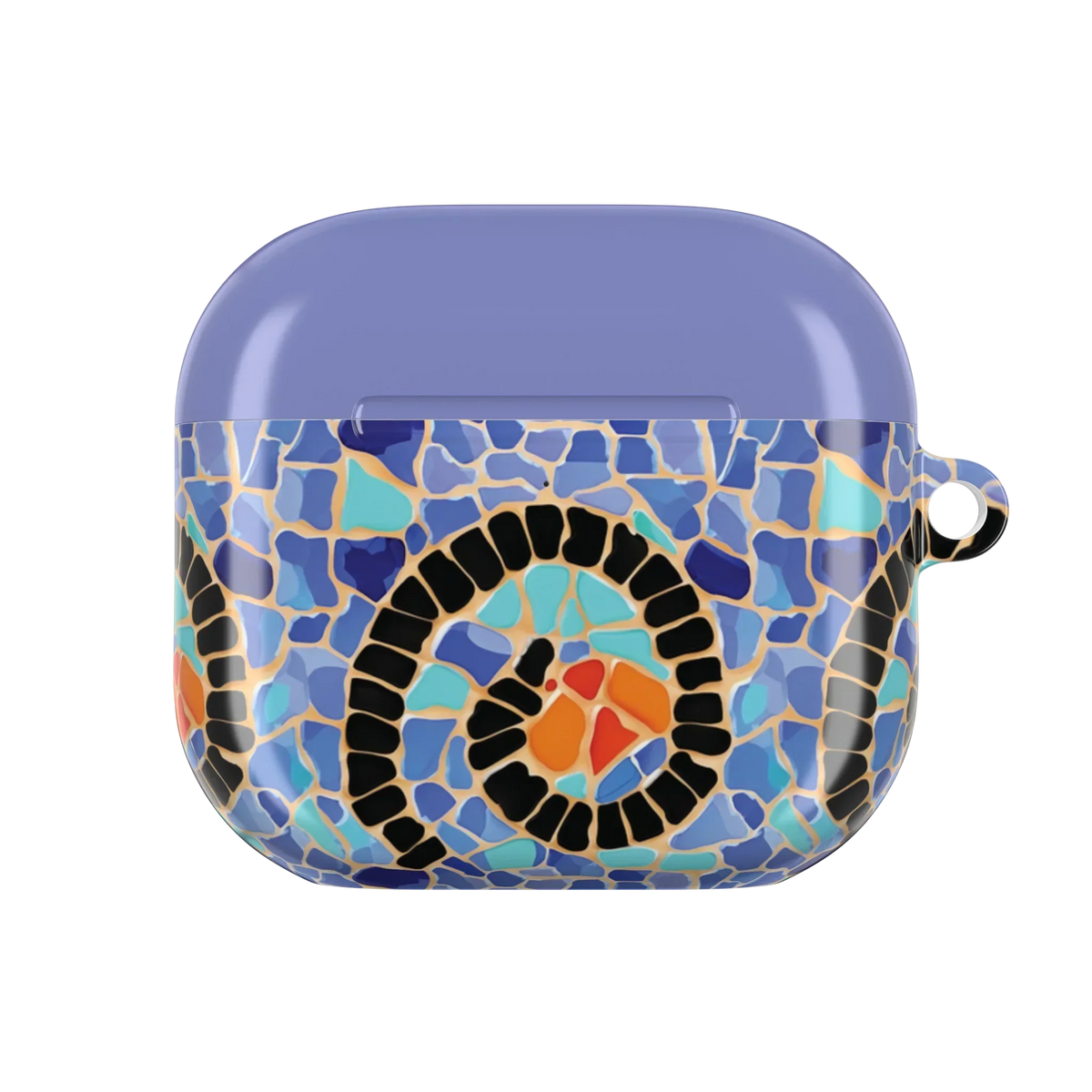 Reus Twirl Mosaic AirPods 4 Case - The Global Wanderer
