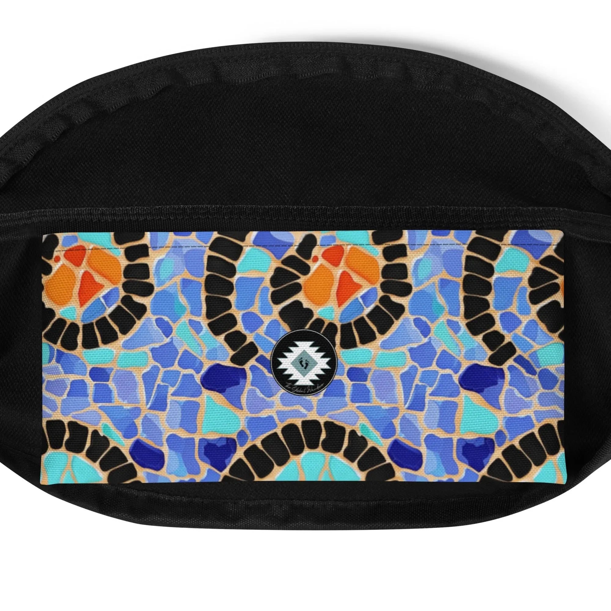 Reus Twirl Mosaic Fanny Pack - The Global Wanderer