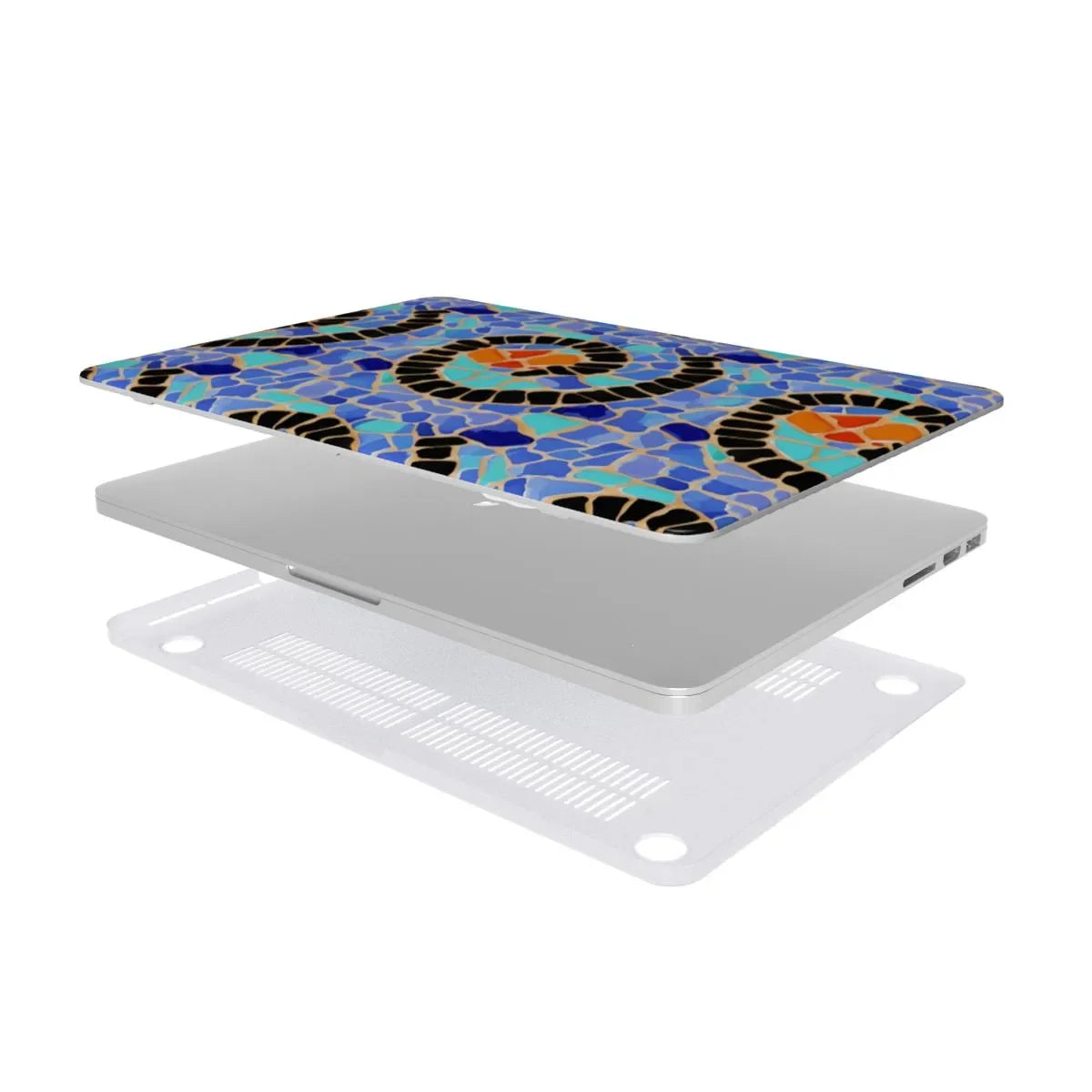 Reus Twirl Mosaic MacBook Case - The Global Wanderer