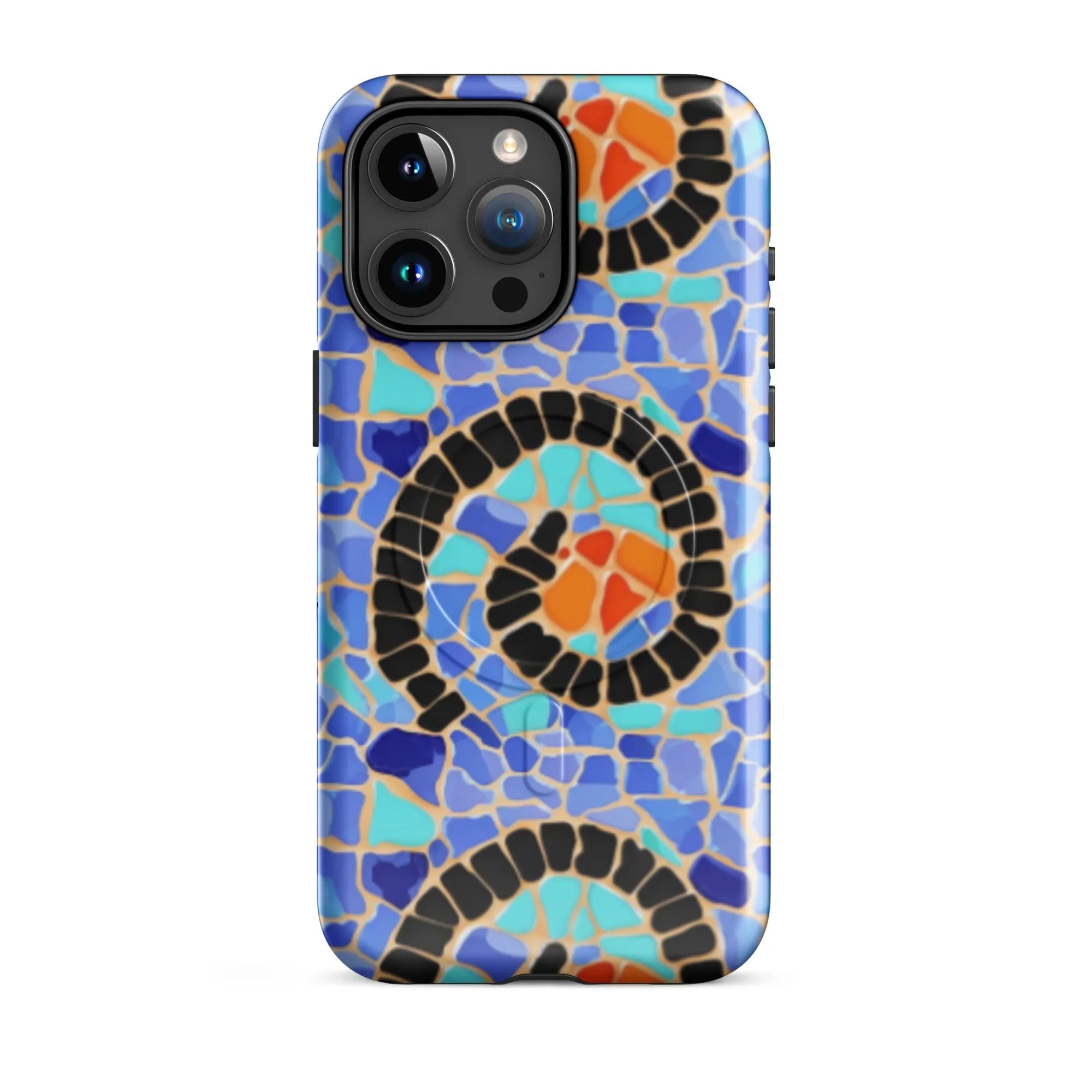 Reus Twirl Mosaic MagSafe iPhone Case - The Global Wanderer