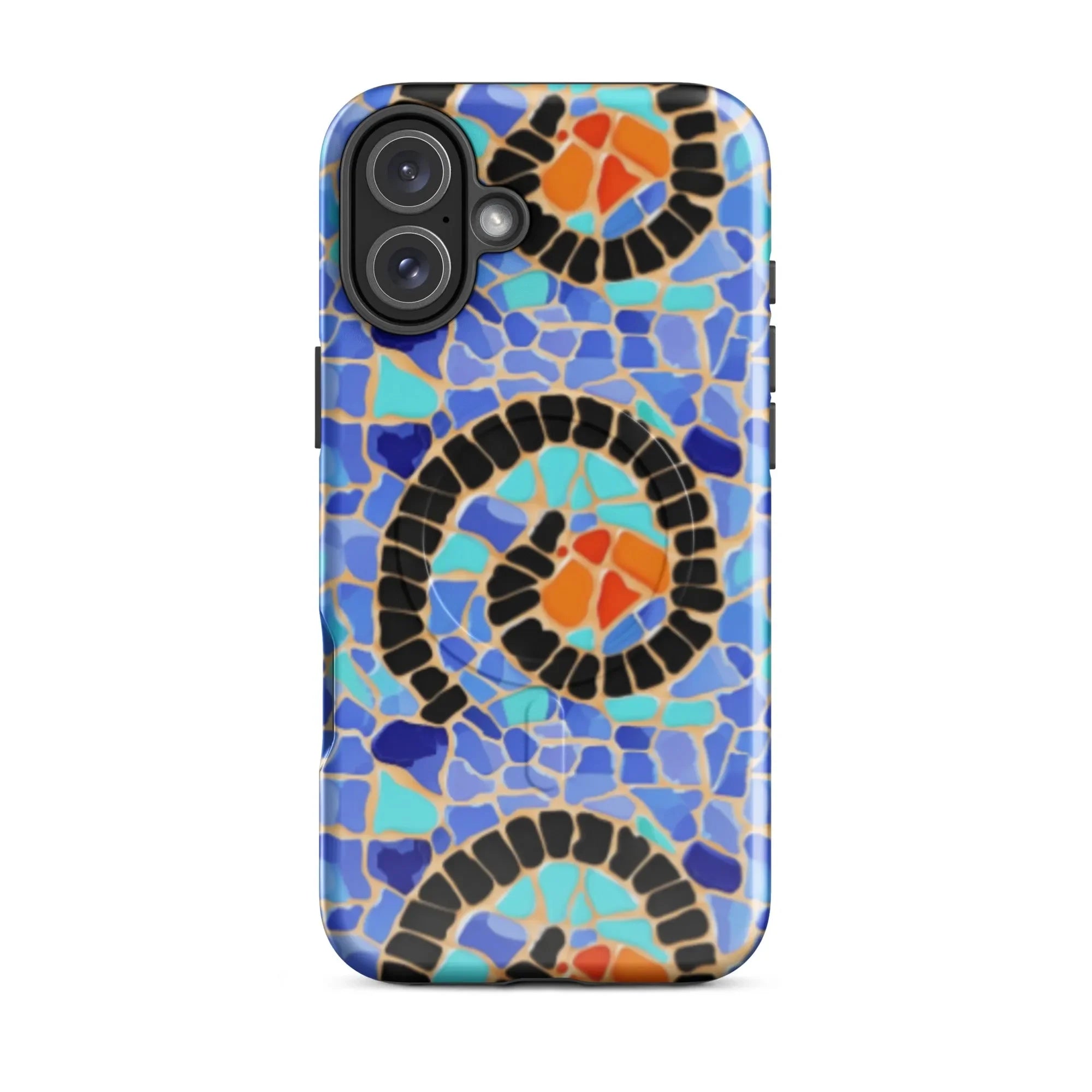 Reus Twirl Mosaic MagSafe iPhone Case - The Global Wanderer
