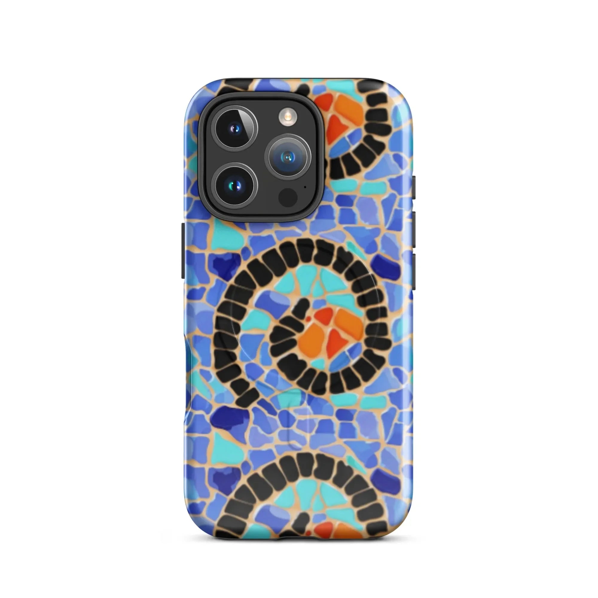 Reus Twirl Mosaic MagSafe iPhone Case - The Global Wanderer