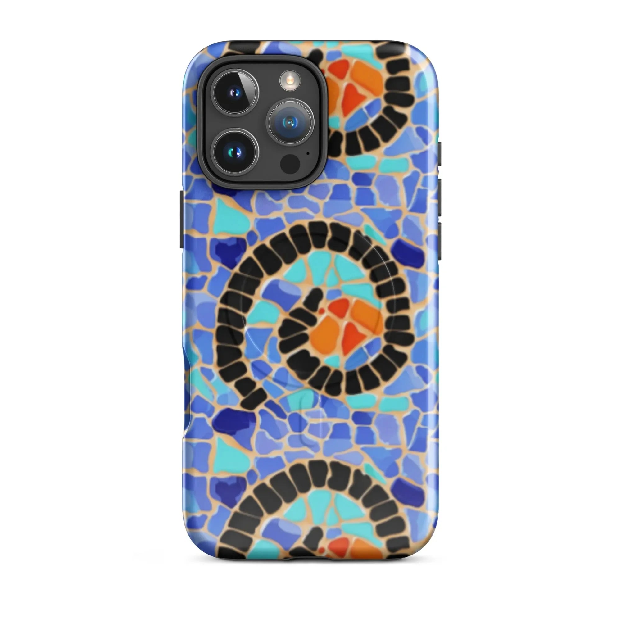 Reus Twirl Mosaic MagSafe iPhone Case - The Global Wanderer