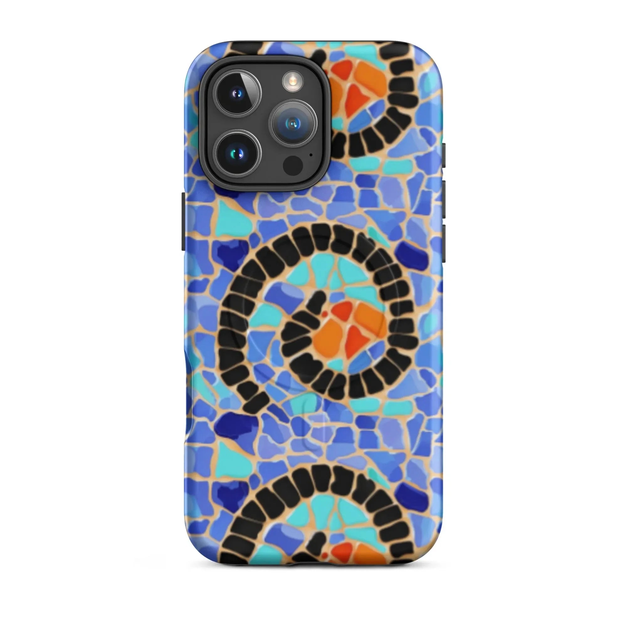 Reus Twirl Mosaic MagSafe iPhone Case - The Global Wanderer