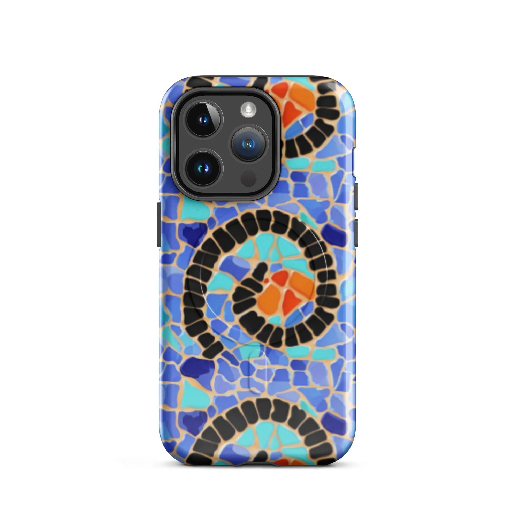 Reus Twirl Mosaic MagSafe iPhone Case - The Global Wanderer