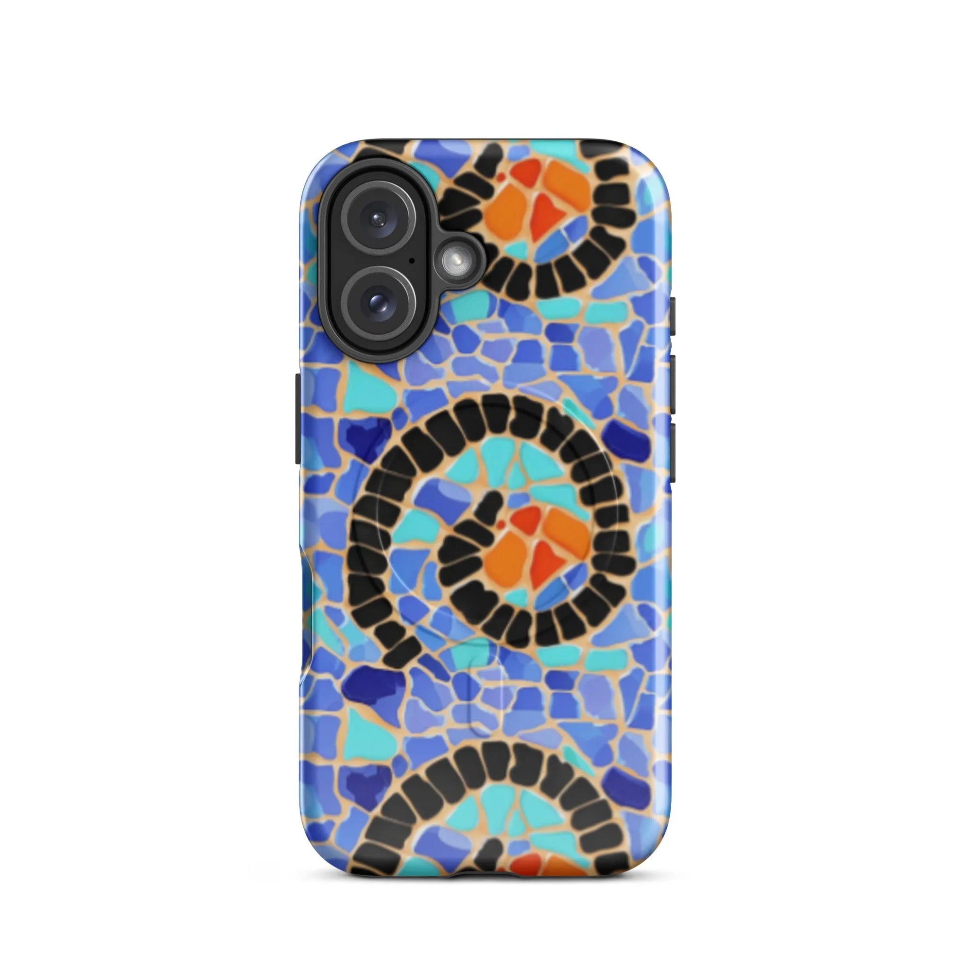 Reus Twirl Mosaic MagSafe iPhone Case - The Global Wanderer