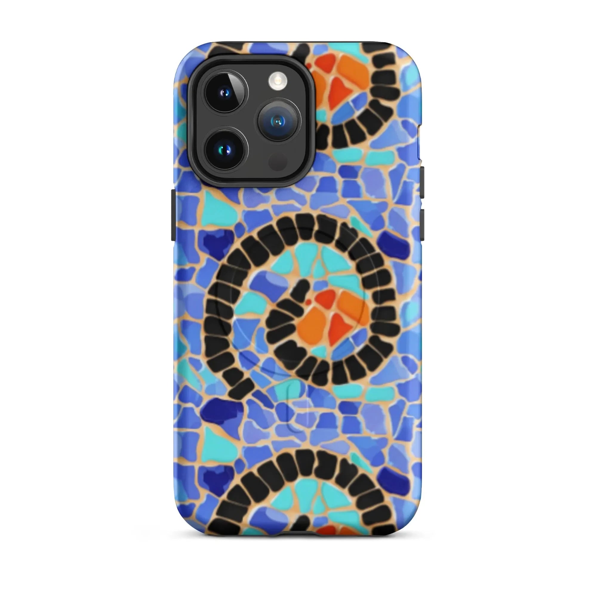 Reus Twirl Mosaic MagSafe iPhone Case - The Global Wanderer
