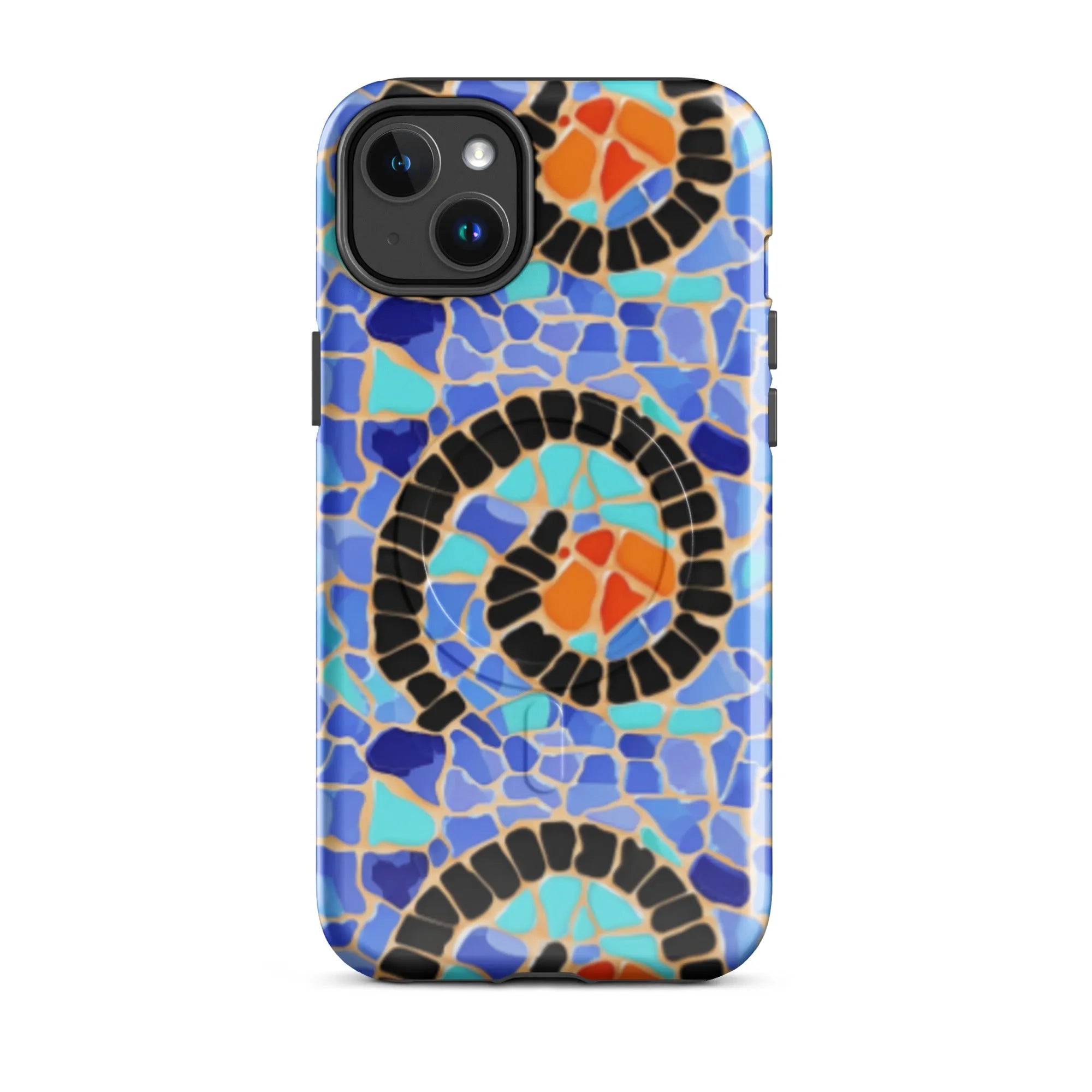 Reus Twirl Mosaic MagSafe iPhone Case - The Global Wanderer