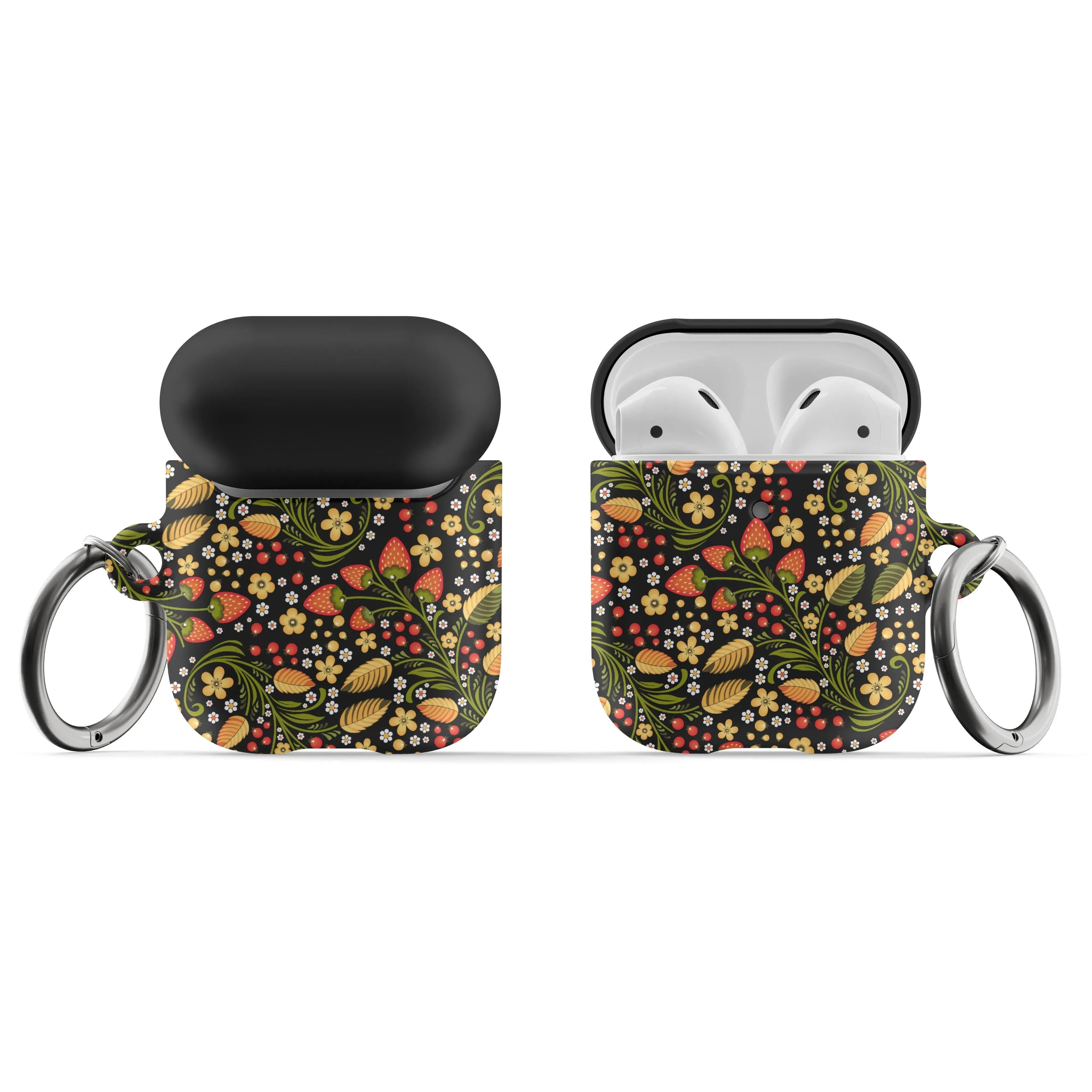 Russian Khokhloma AirPod Pro Case - The Global Wanderer