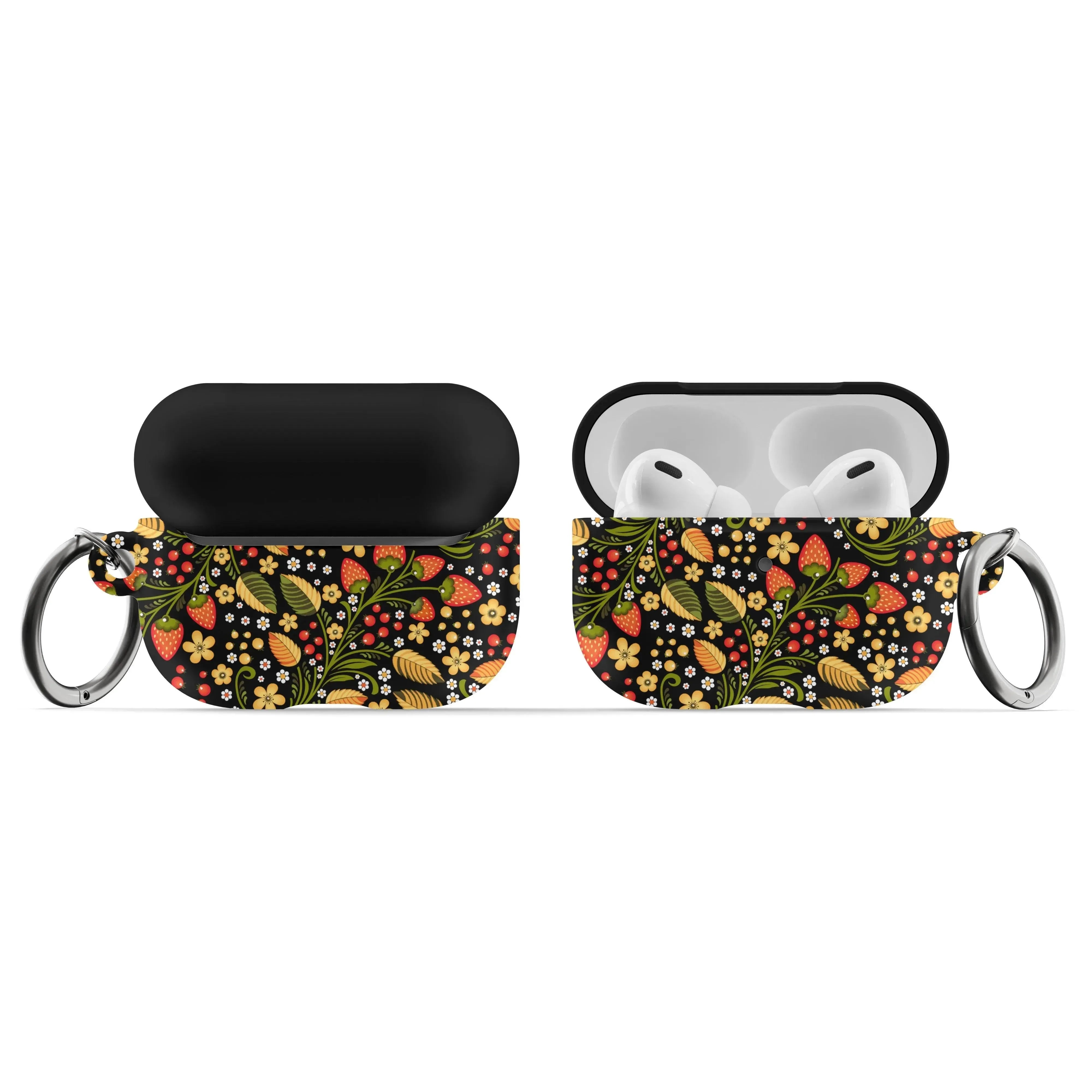 Russian Khokhloma AirPod Pro Case - The Global Wanderer