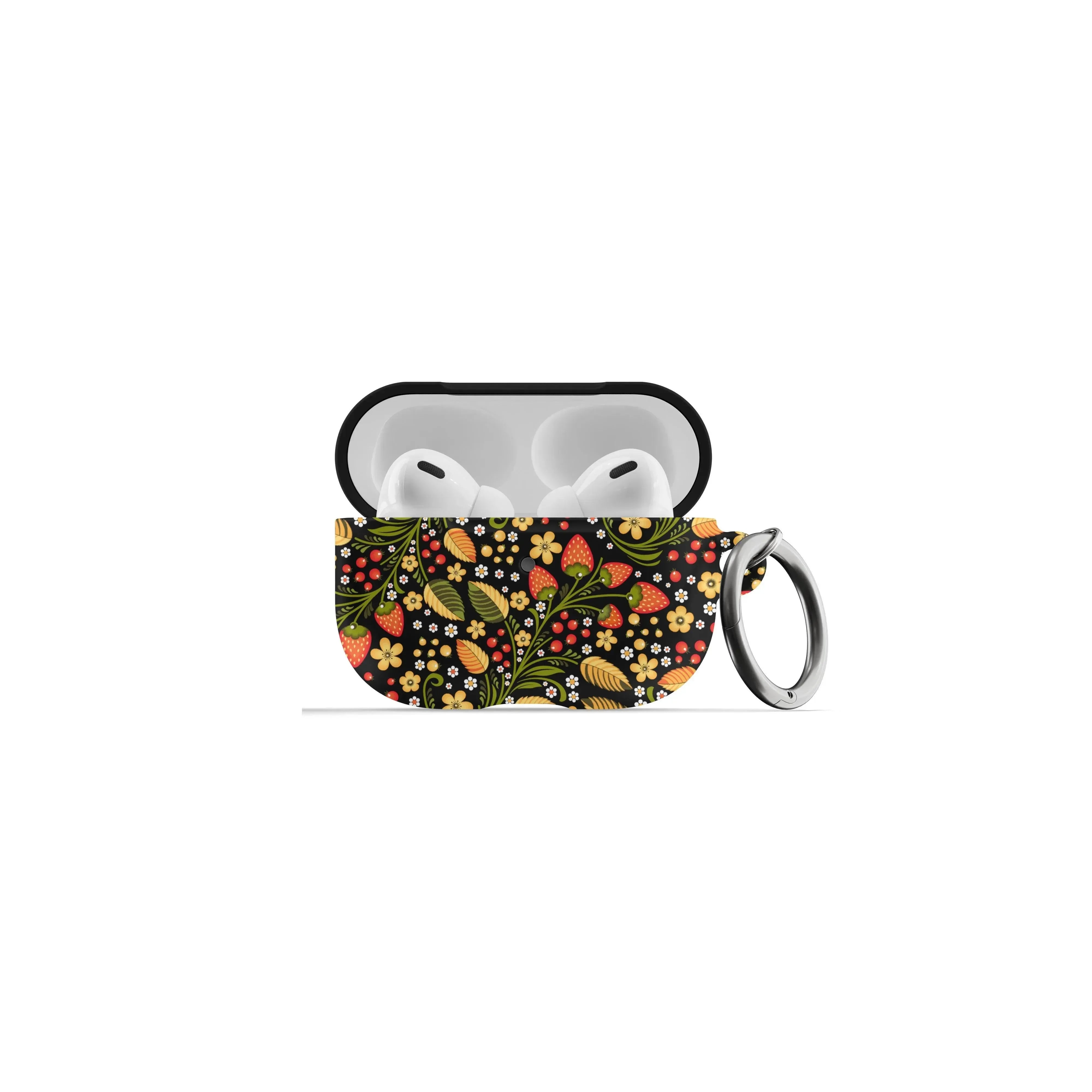 Russian Khokhloma AirPod Pro Case - The Global Wanderer