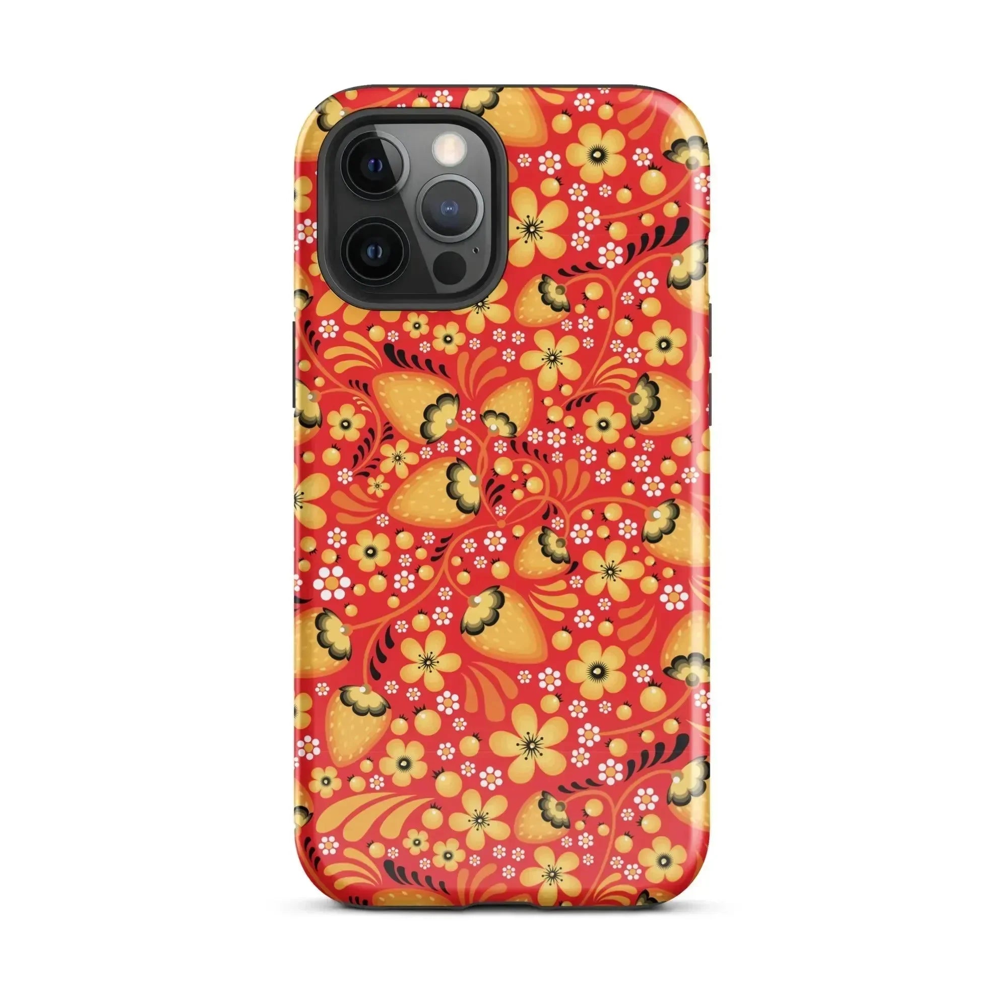 Russian Khokhloma Tough MagSafe iPhone® Case - The Global Wanderer
