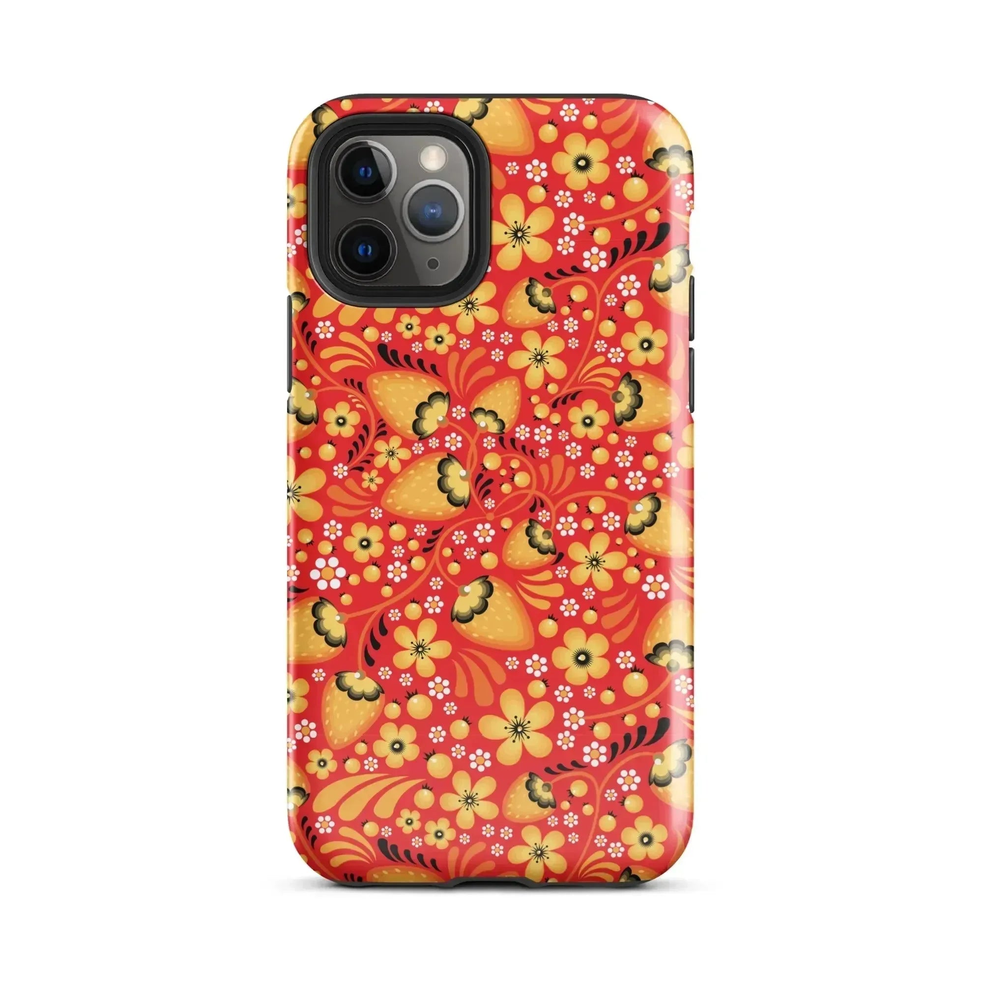 Russian Khokhloma Tough MagSafe iPhone® Case - The Global Wanderer