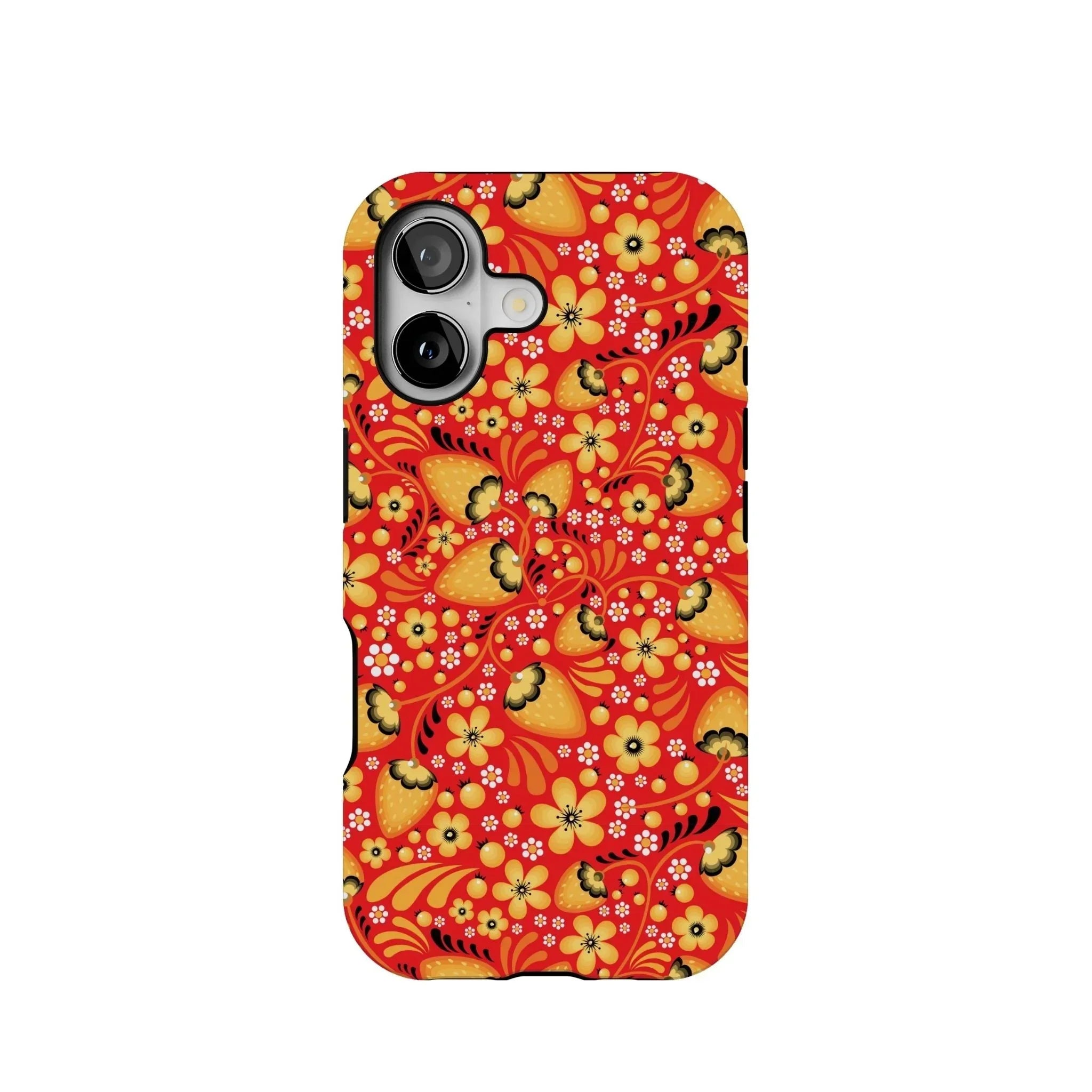 Russian Khokhloma Tough MagSafe iPhone Case - The Global Wanderer