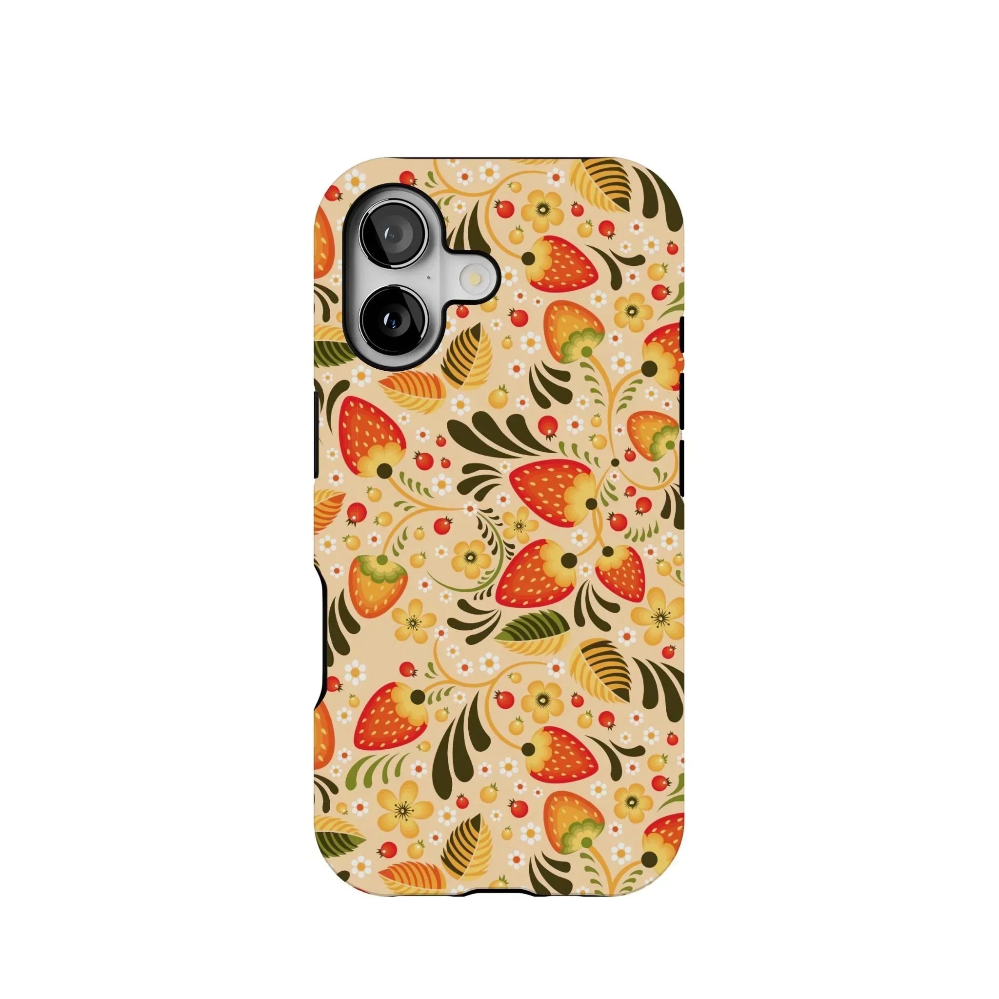 Russian Khokhloma Tough MagSafe iPhone Case - The Global Wanderer
