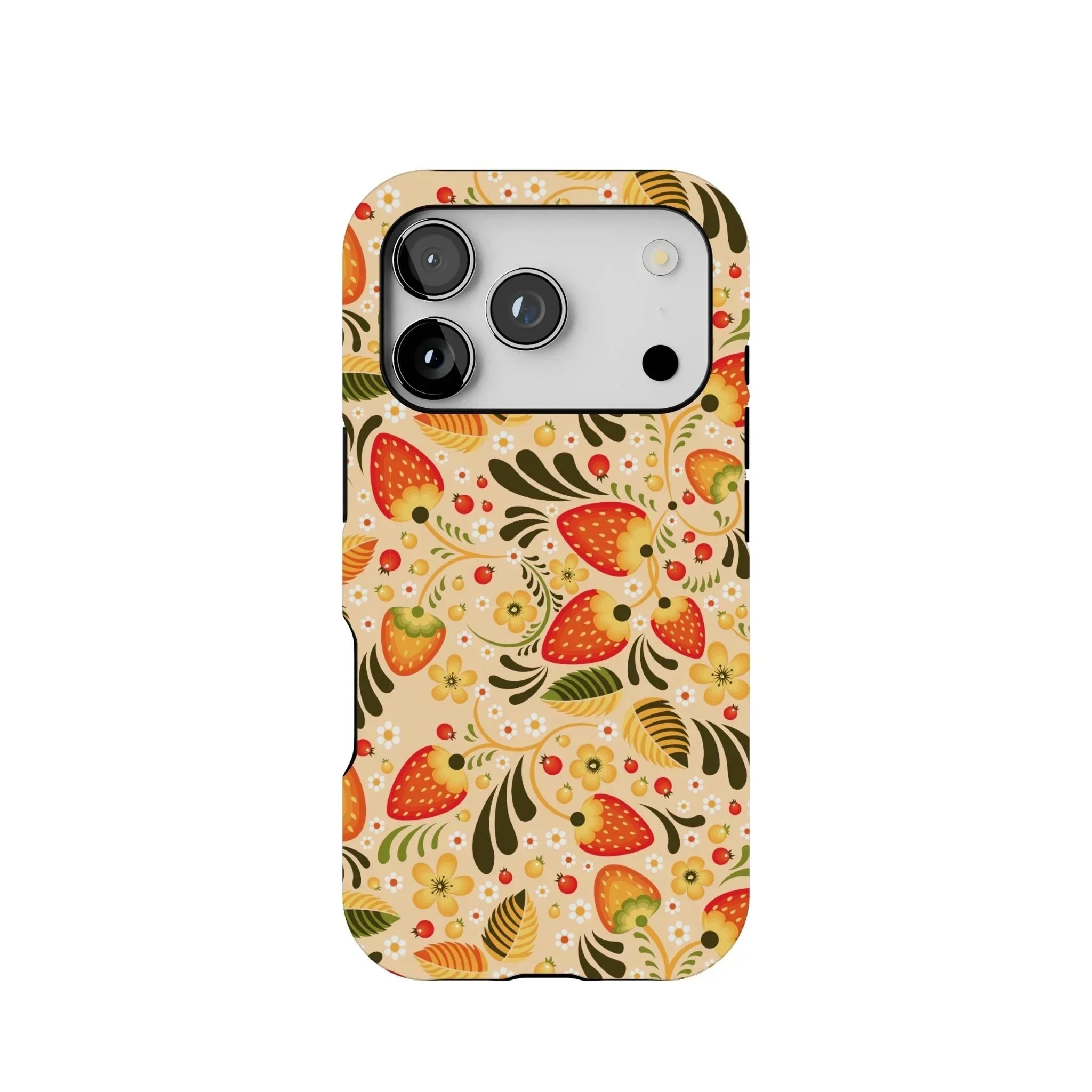 Russian Khokhloma Tough MagSafe iPhone Case - The Global Wanderer