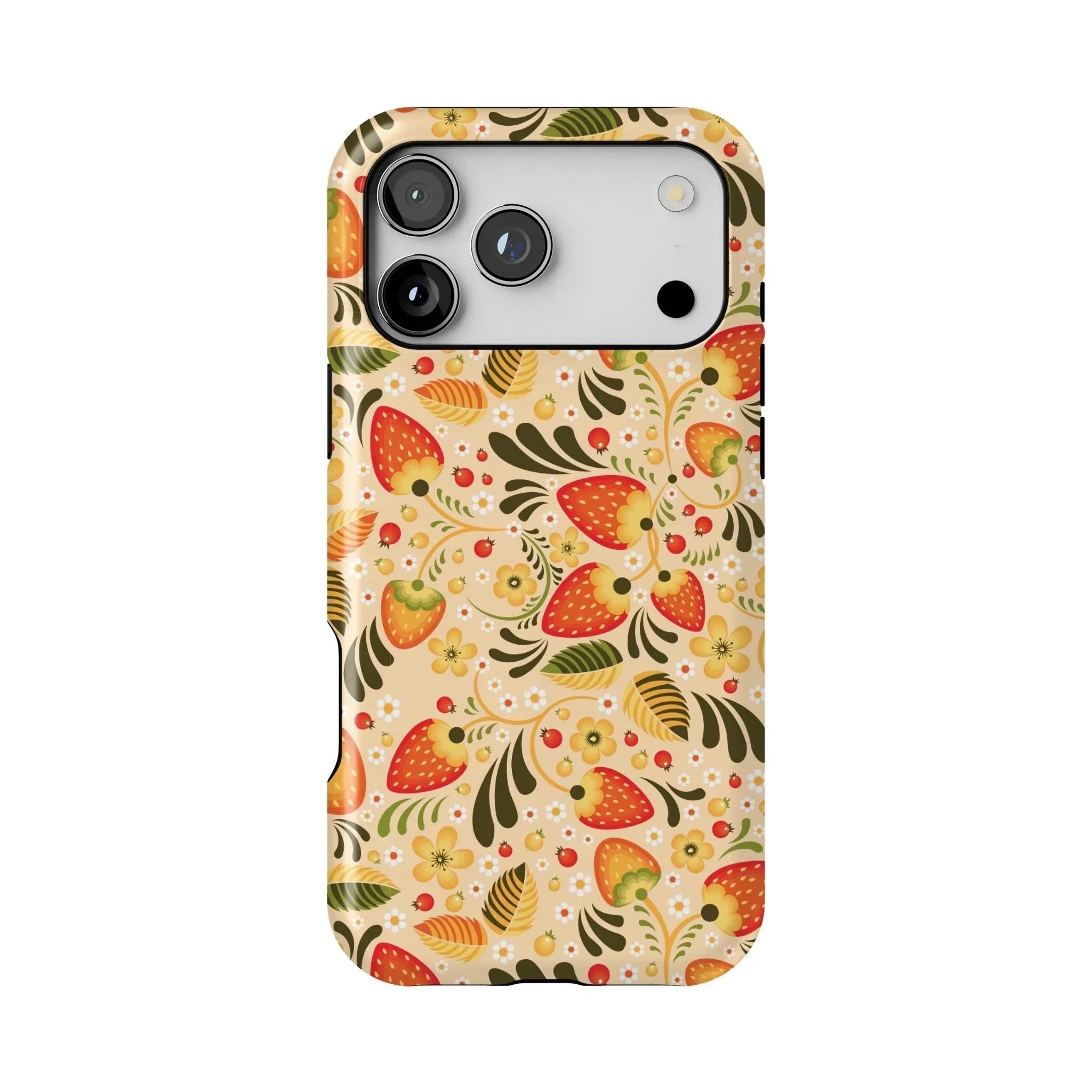 Russian Khokhloma Tough MagSafe iPhone Case - The Global Wanderer