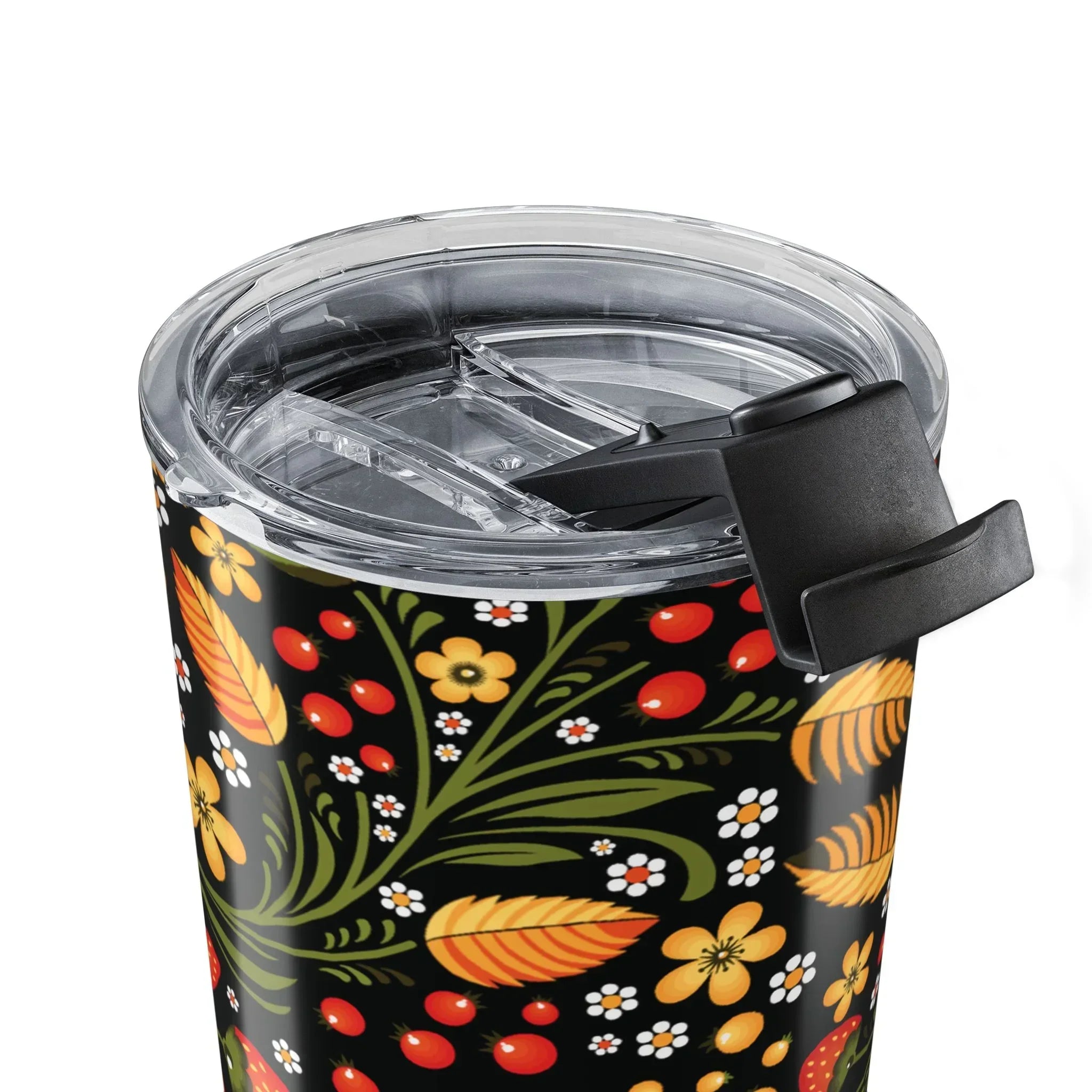 Russian Khokhloma Tumbler - The Global Wanderer