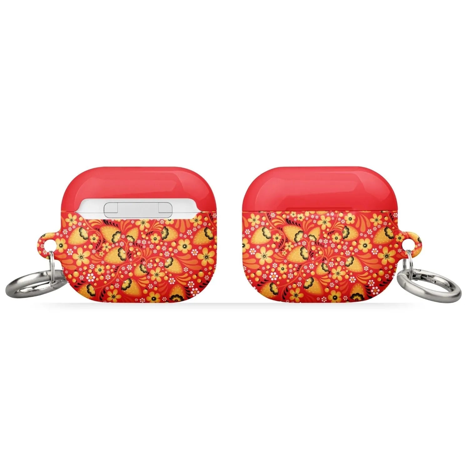 Russian Red Khokhloma AirPod 3 Case - The Global Wanderer