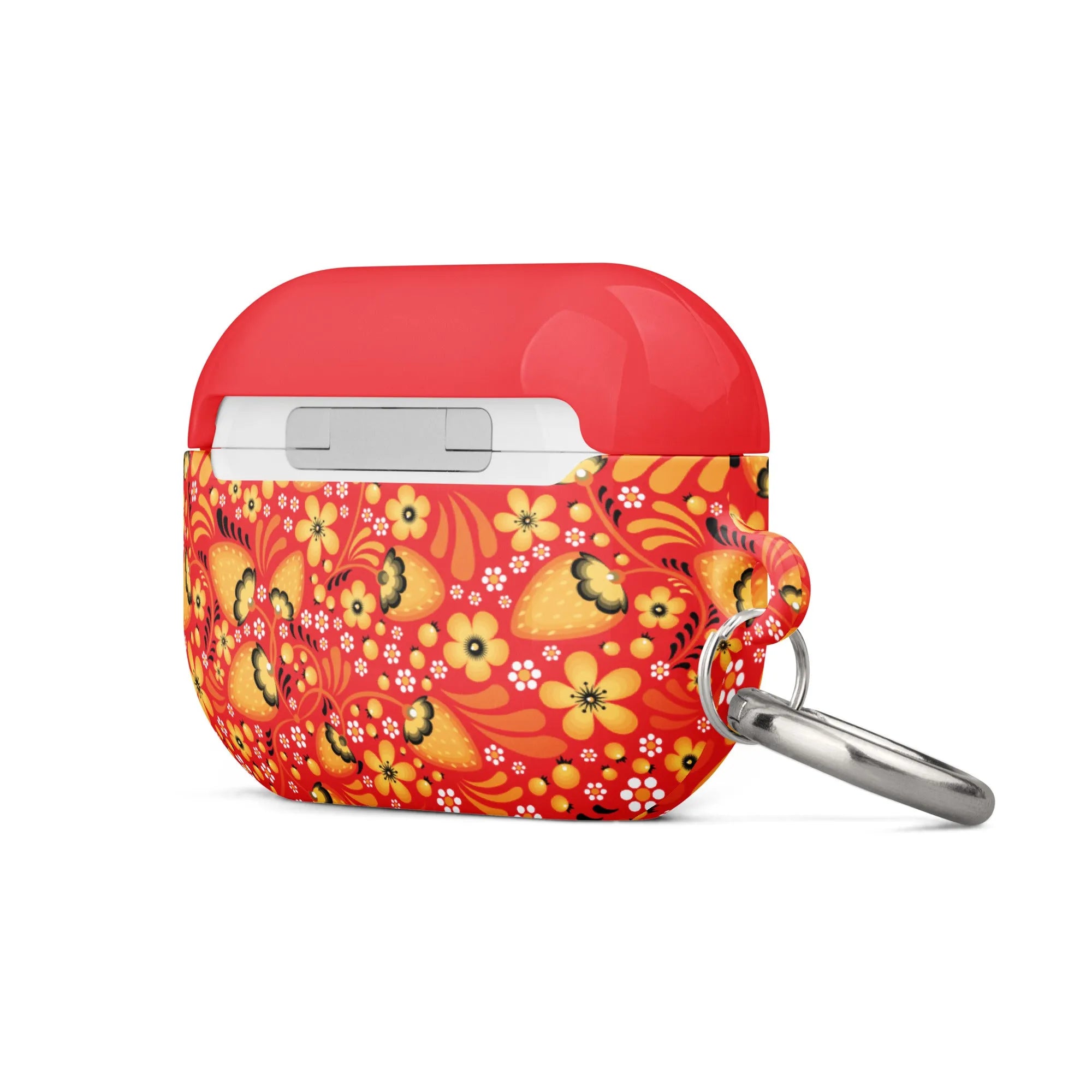 Russian Red Khokhloma AirPod Pro 2 Case - The Global Wanderer