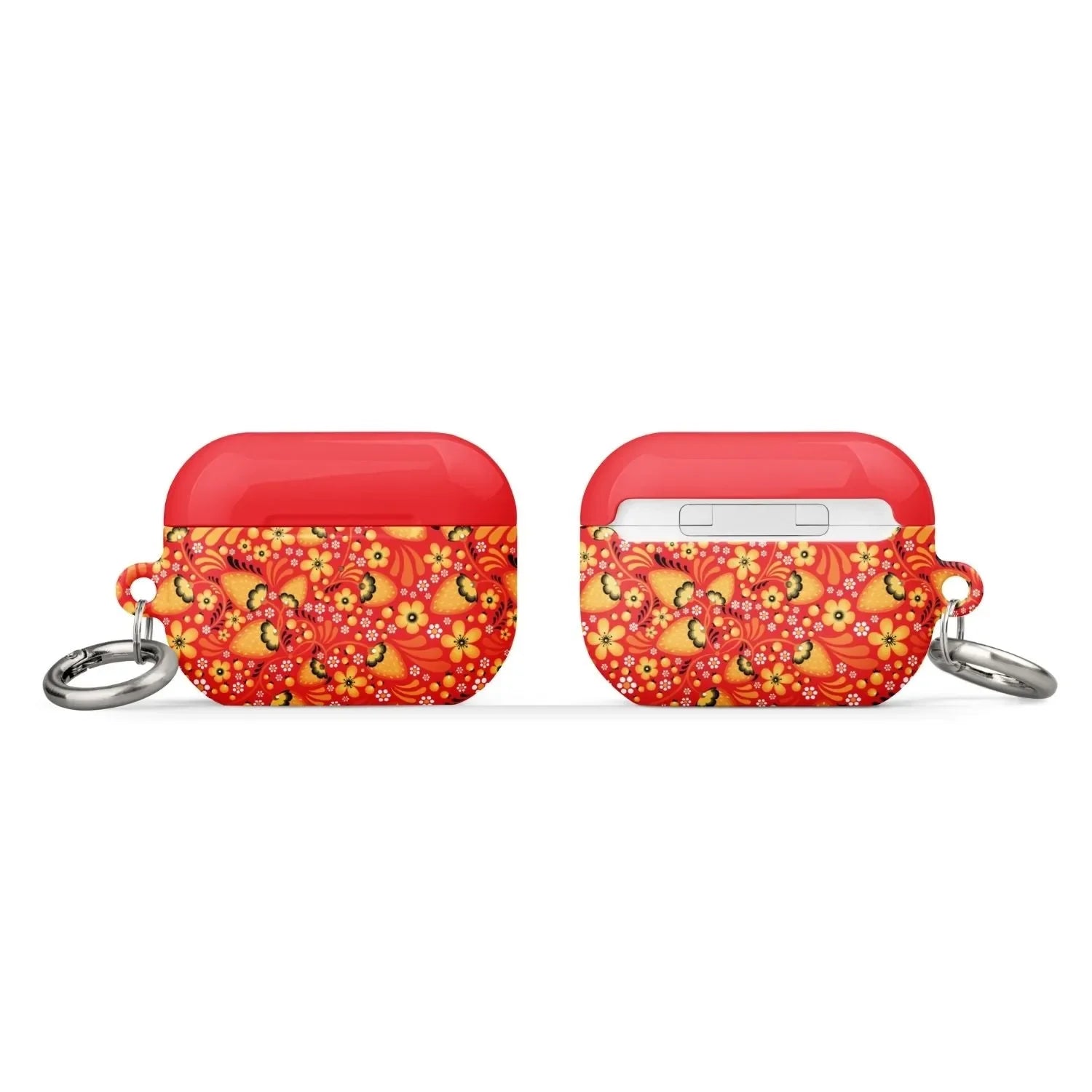 Russian Red Khokhloma AirPod Pro 2 Case - The Global Wanderer