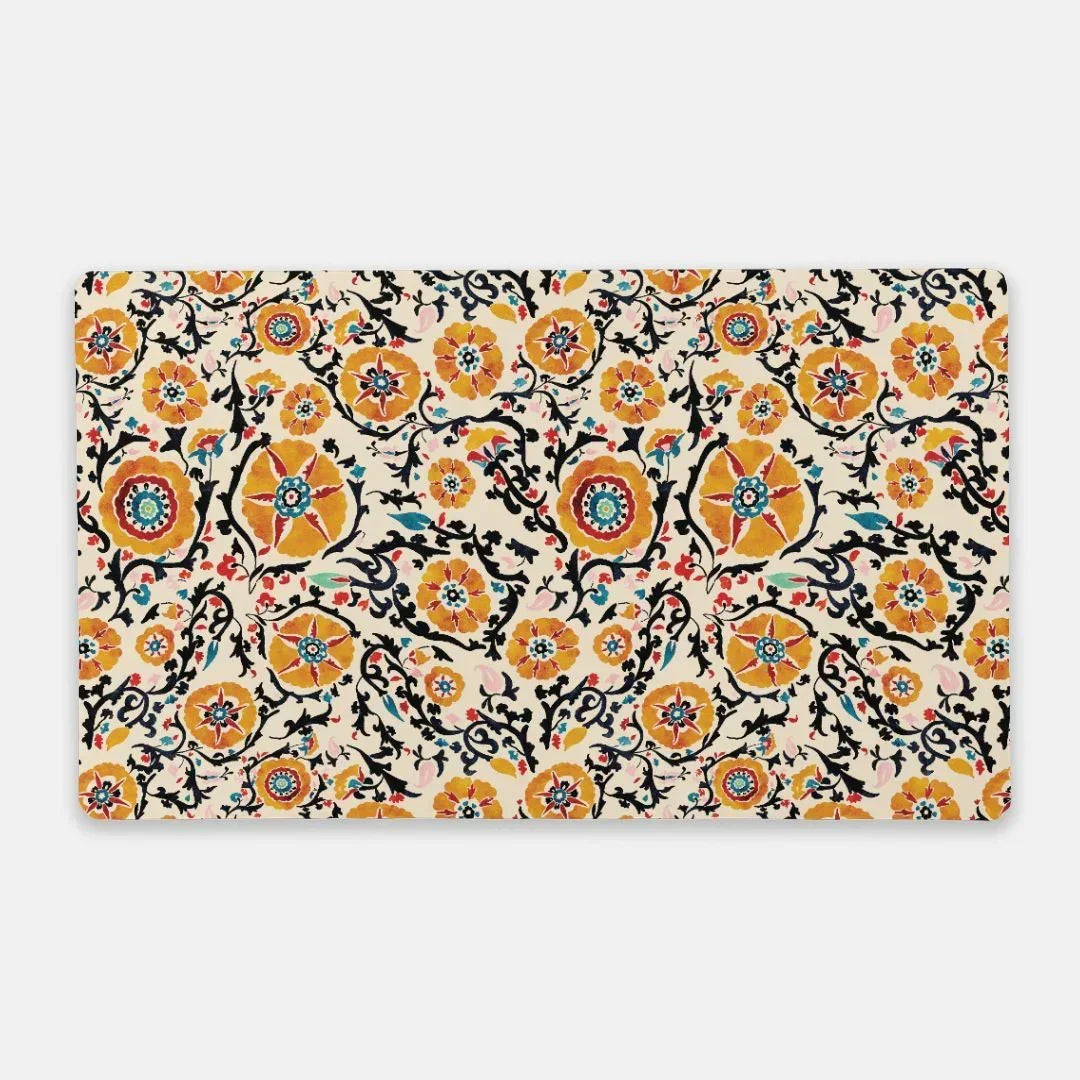Samarkand Suzani Desk Mat - The Global Wanderer