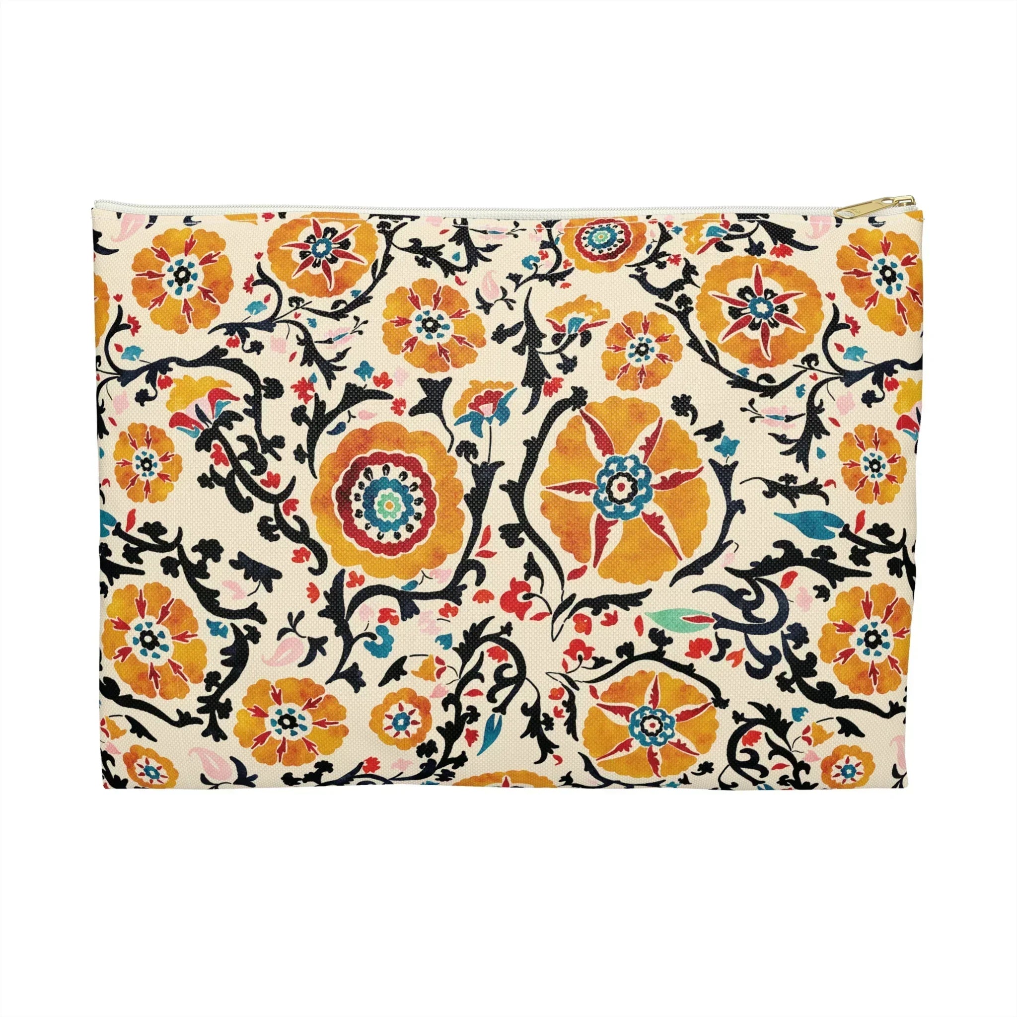 Samarkand Suzani Flat Pouch - The Global Wanderer