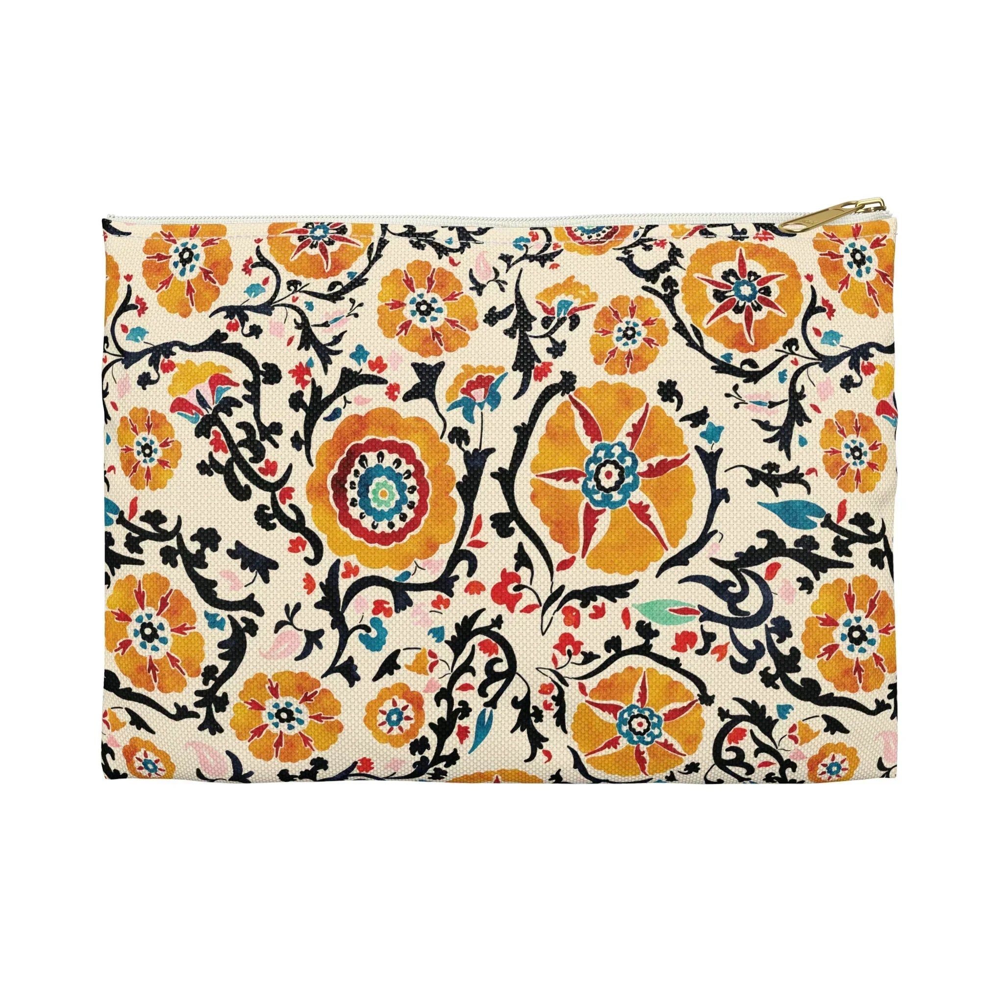 Samarkand Suzani Flat Pouch - The Global Wanderer