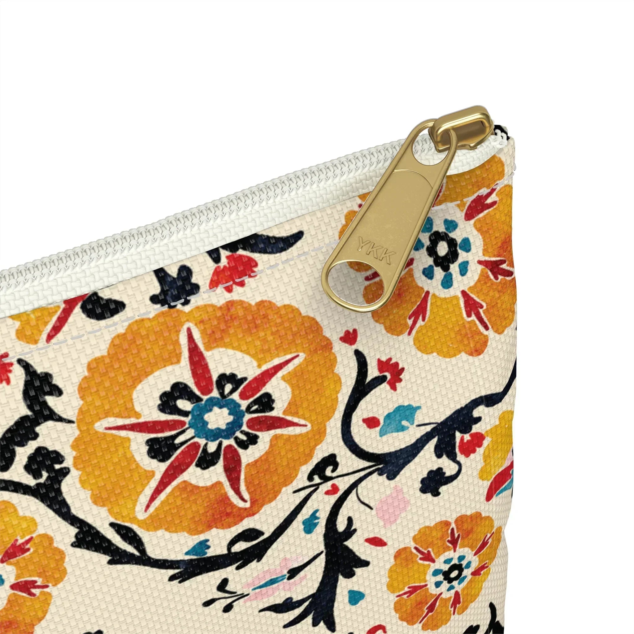 Samarkand Suzani Flat Pouch - The Global Wanderer