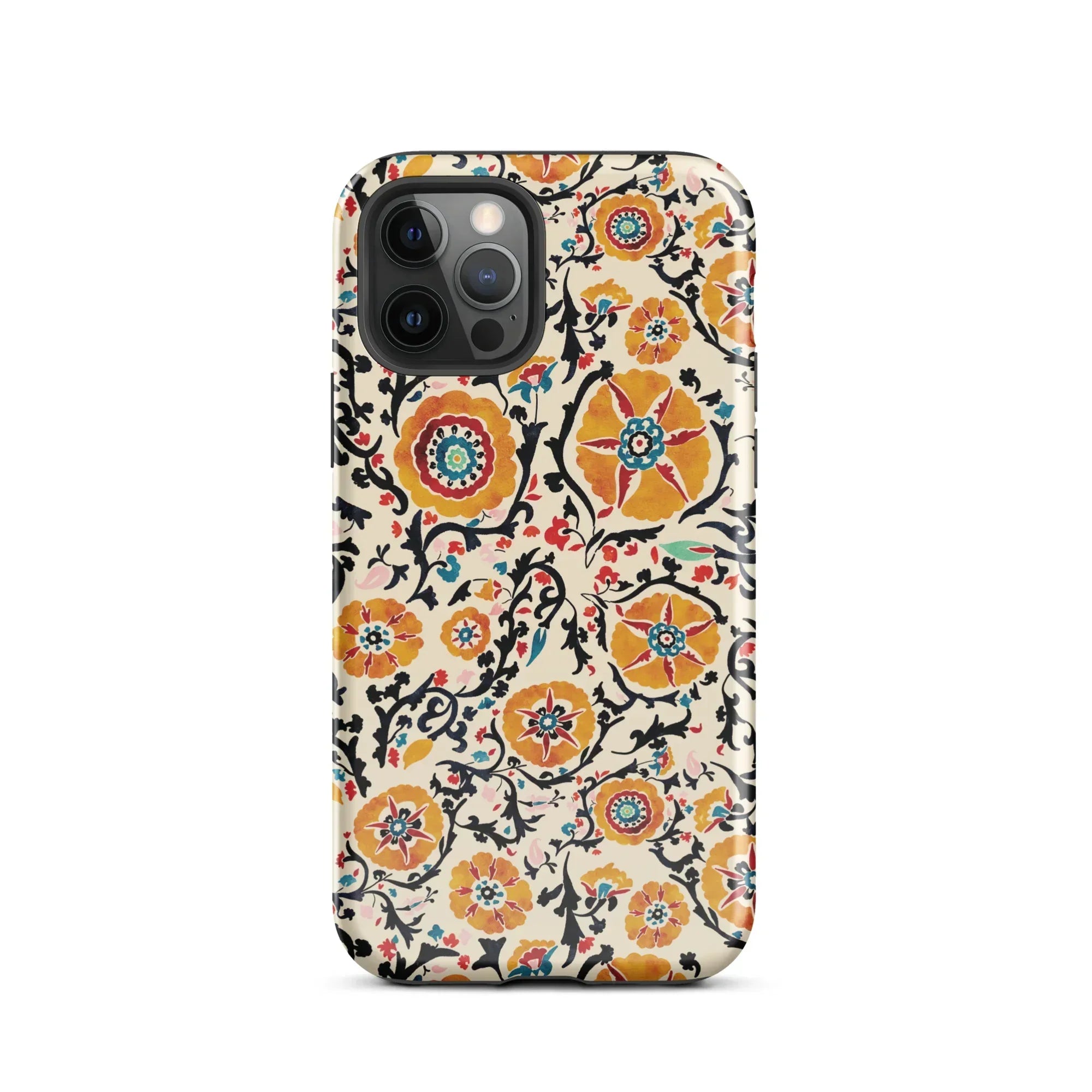 Samarkand Suzani iPhone Case - The Global Wanderer