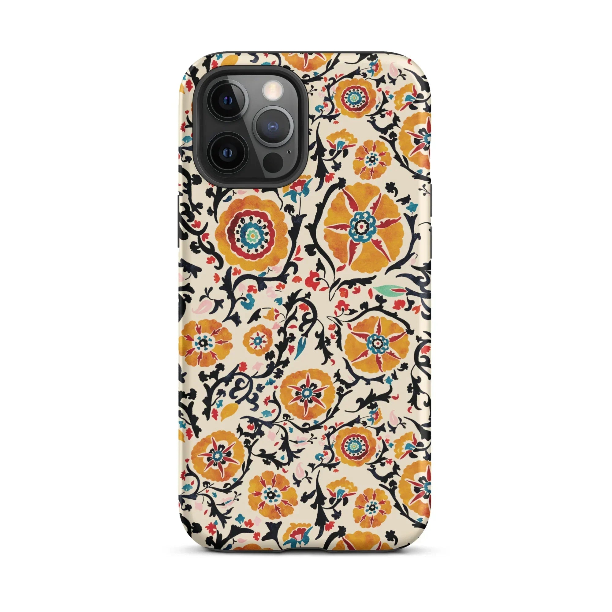 Samarkand Suzani iPhone Case - The Global Wanderer