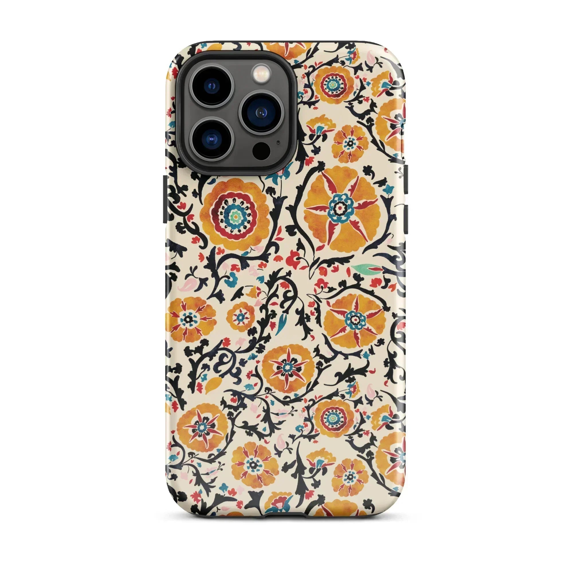 Samarkand Suzani iPhone Case - The Global Wanderer