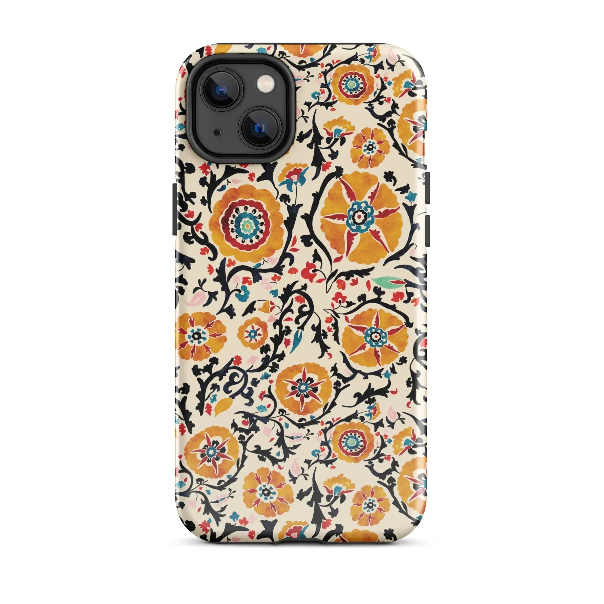 Samarkand Suzani iPhone Case - The Global Wanderer