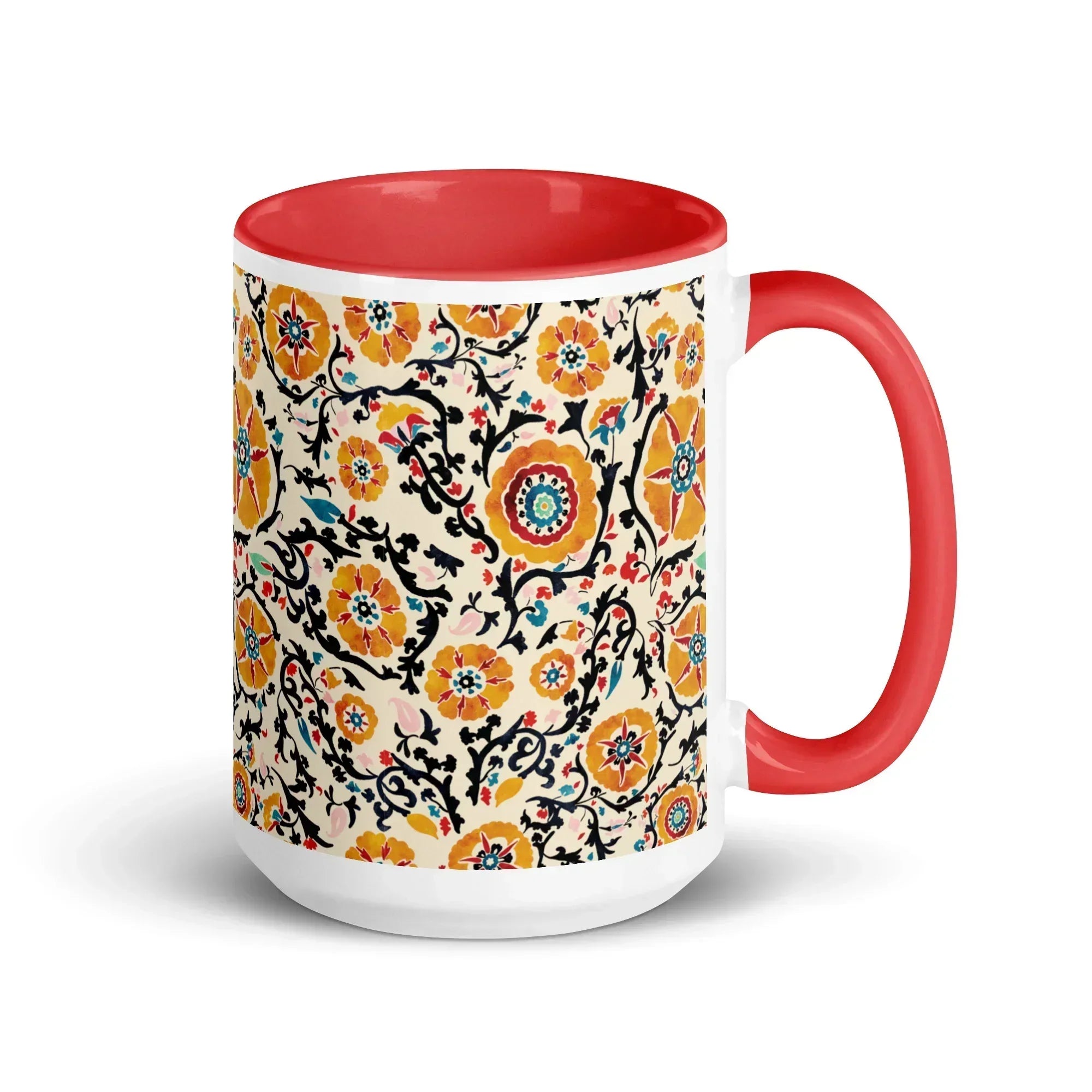 Samarkand Suzani Mug - The Global Wanderer