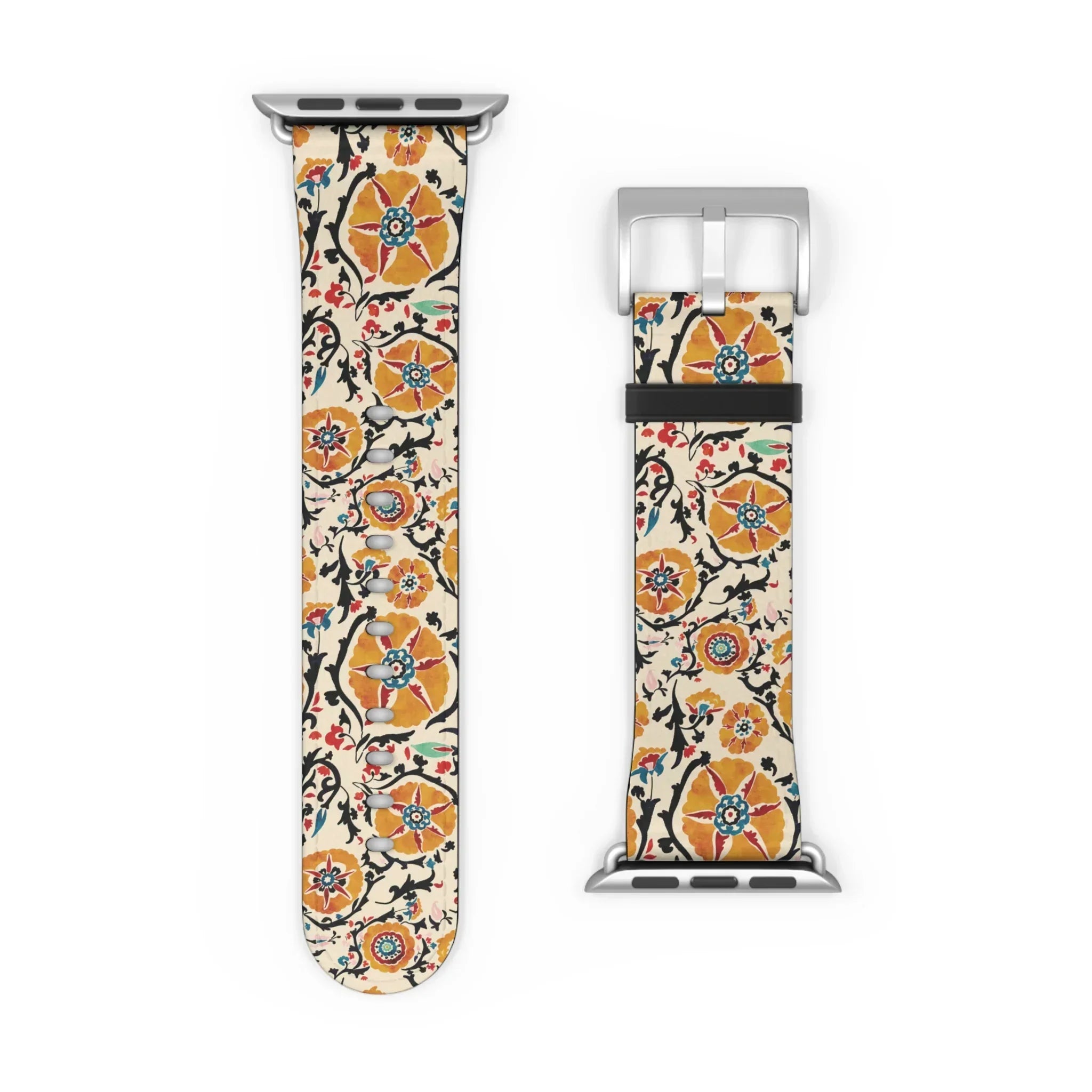 Samarkand Suzani Watch Band - The Global Wanderer