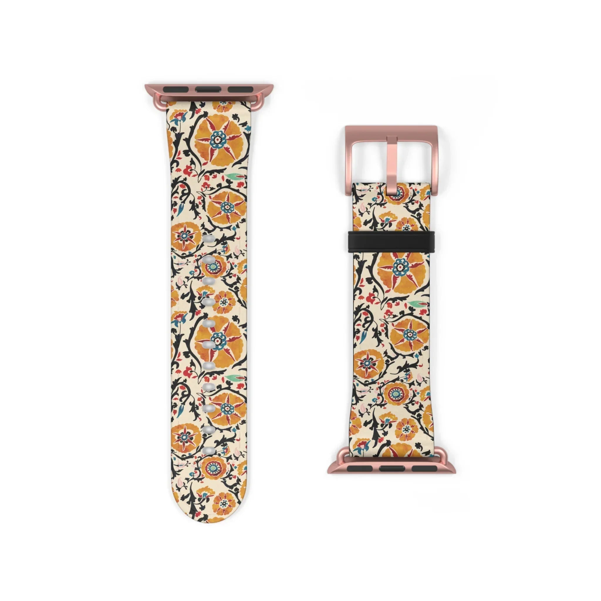 Samarkand Suzani Watch Band - The Global Wanderer