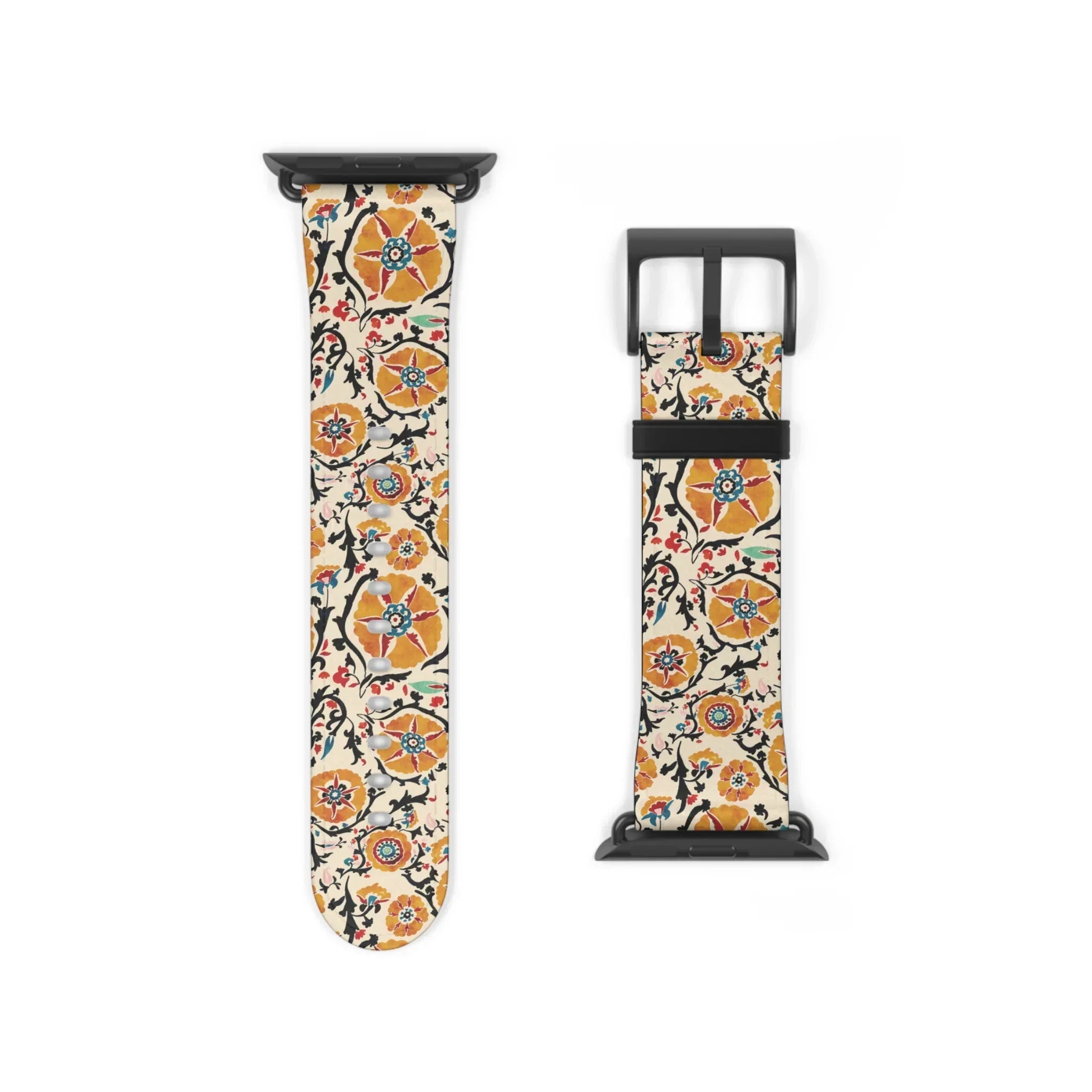 Samarkand Suzani Watch Band - The Global Wanderer
