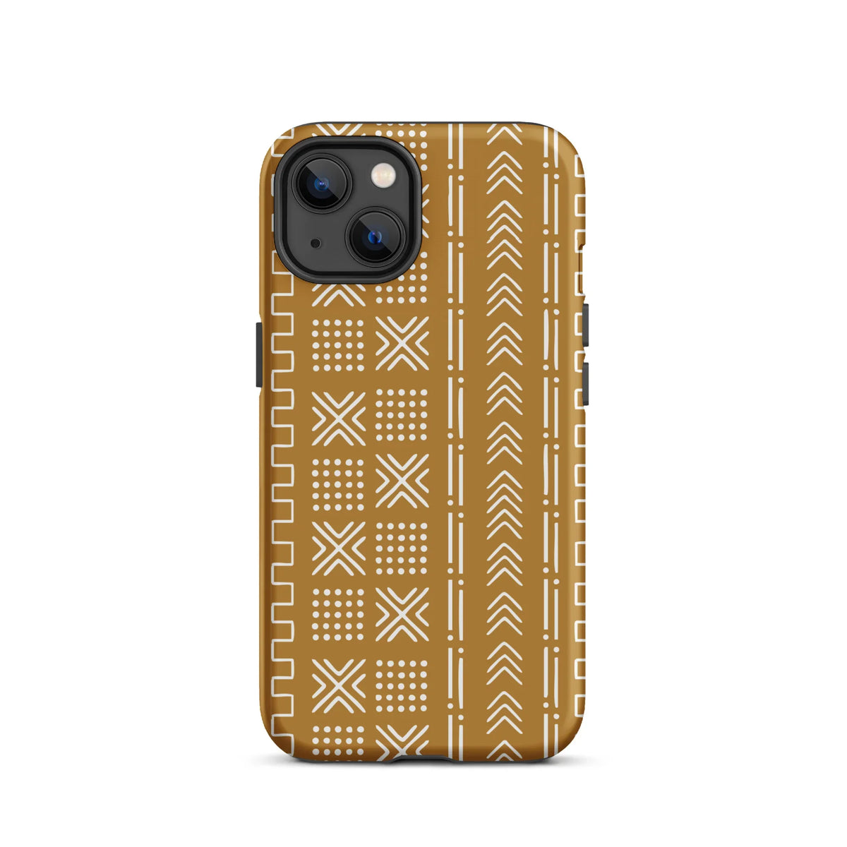 Savanna Ochre Mud Cloth iPhone Case - The Global Wanderer