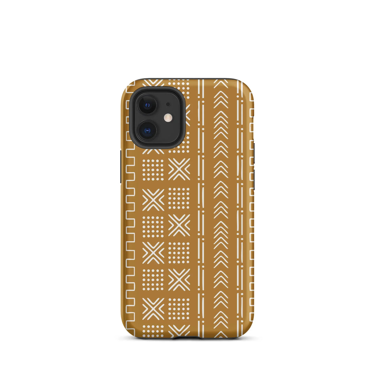 Savanna Ochre Mud Cloth iPhone Case - The Global Wanderer